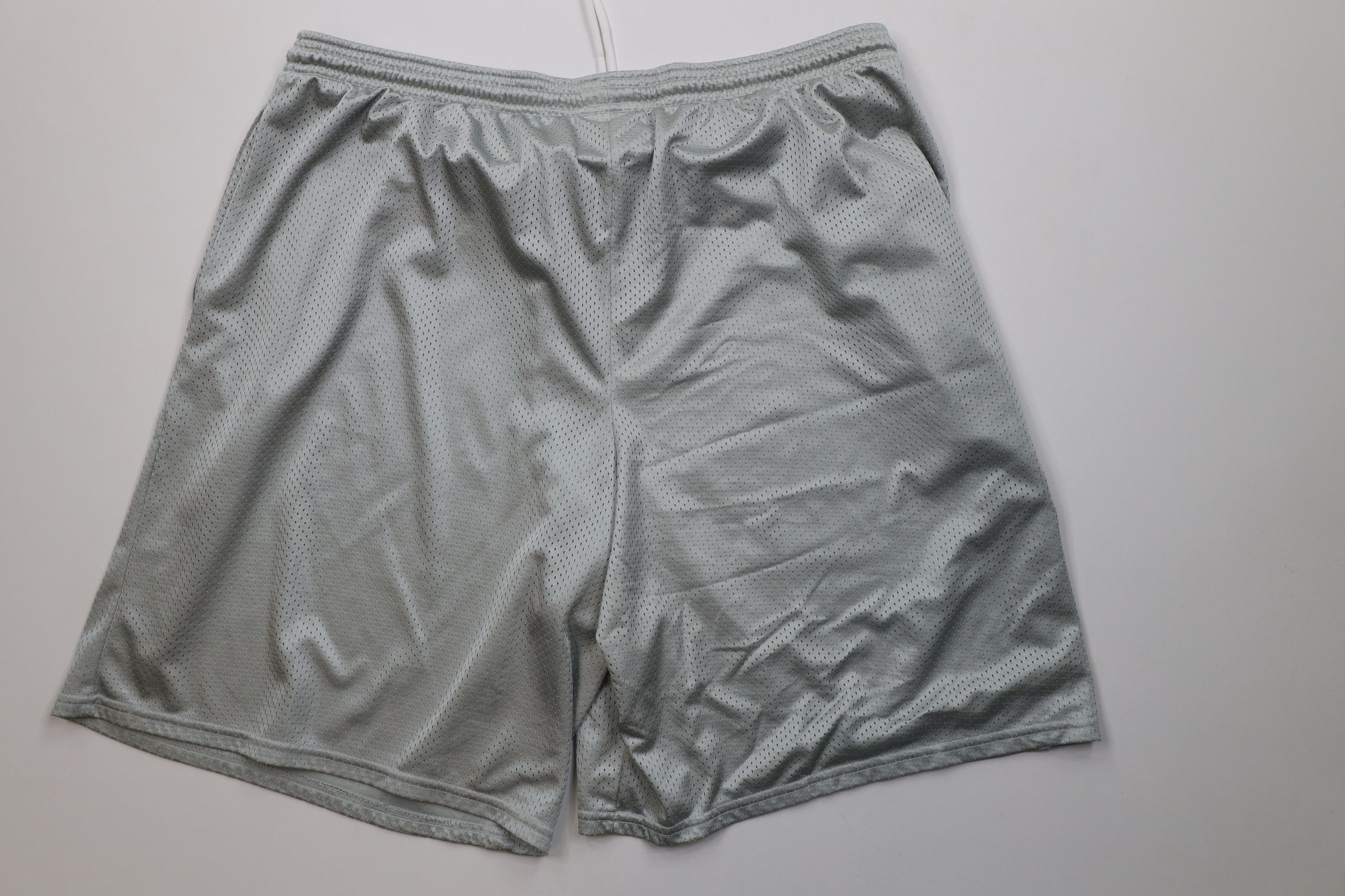 Vintage Vintage 90s Y2K Streetwear Above Knee Mesh Shorts Polyester Size US 36 / EU 52 - 7 Thumbnail