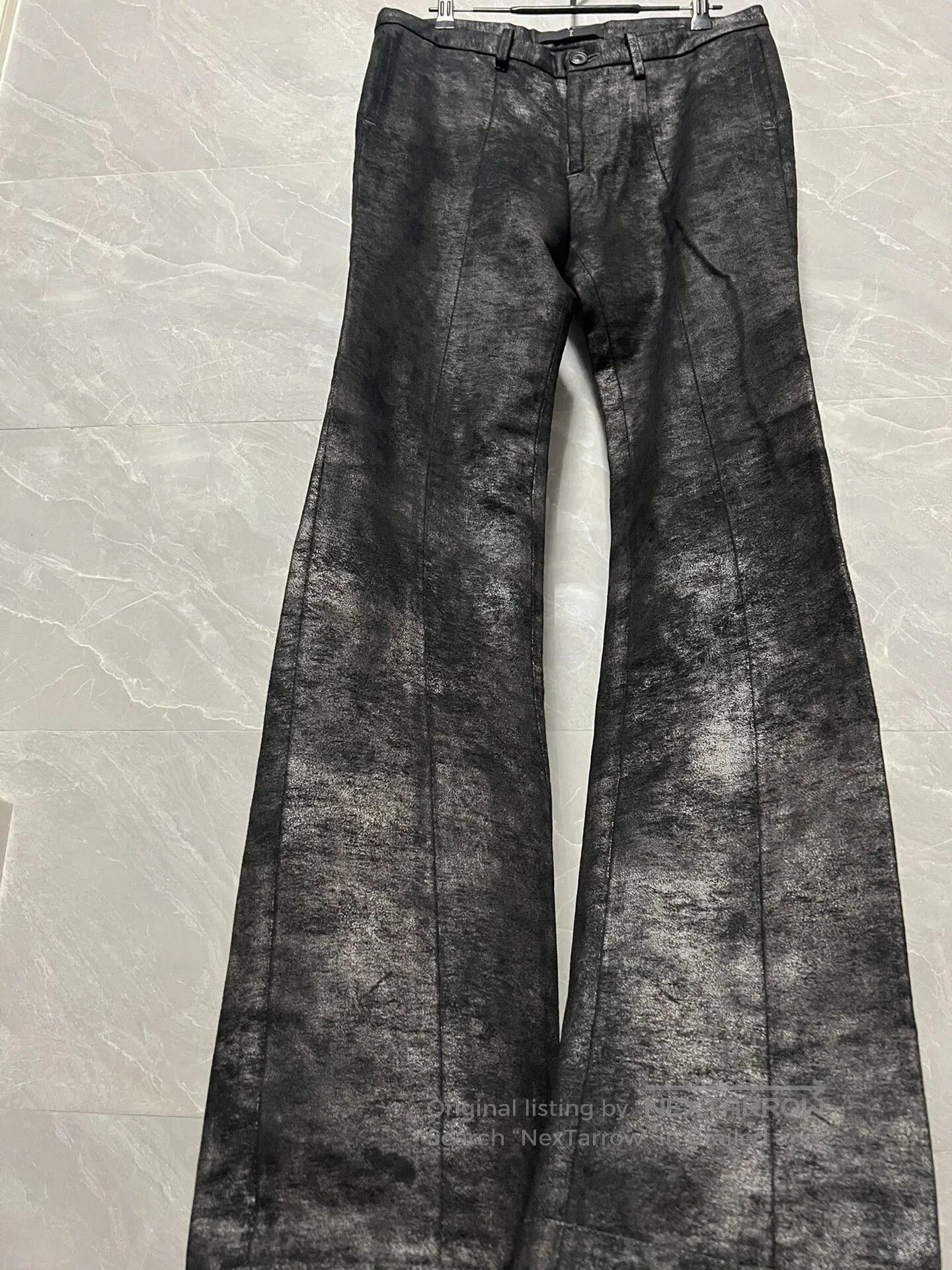 Julius Julius 7 Distressed Silver Gray Pants. Size US 26 / EU 42 - 4 Thumbnail