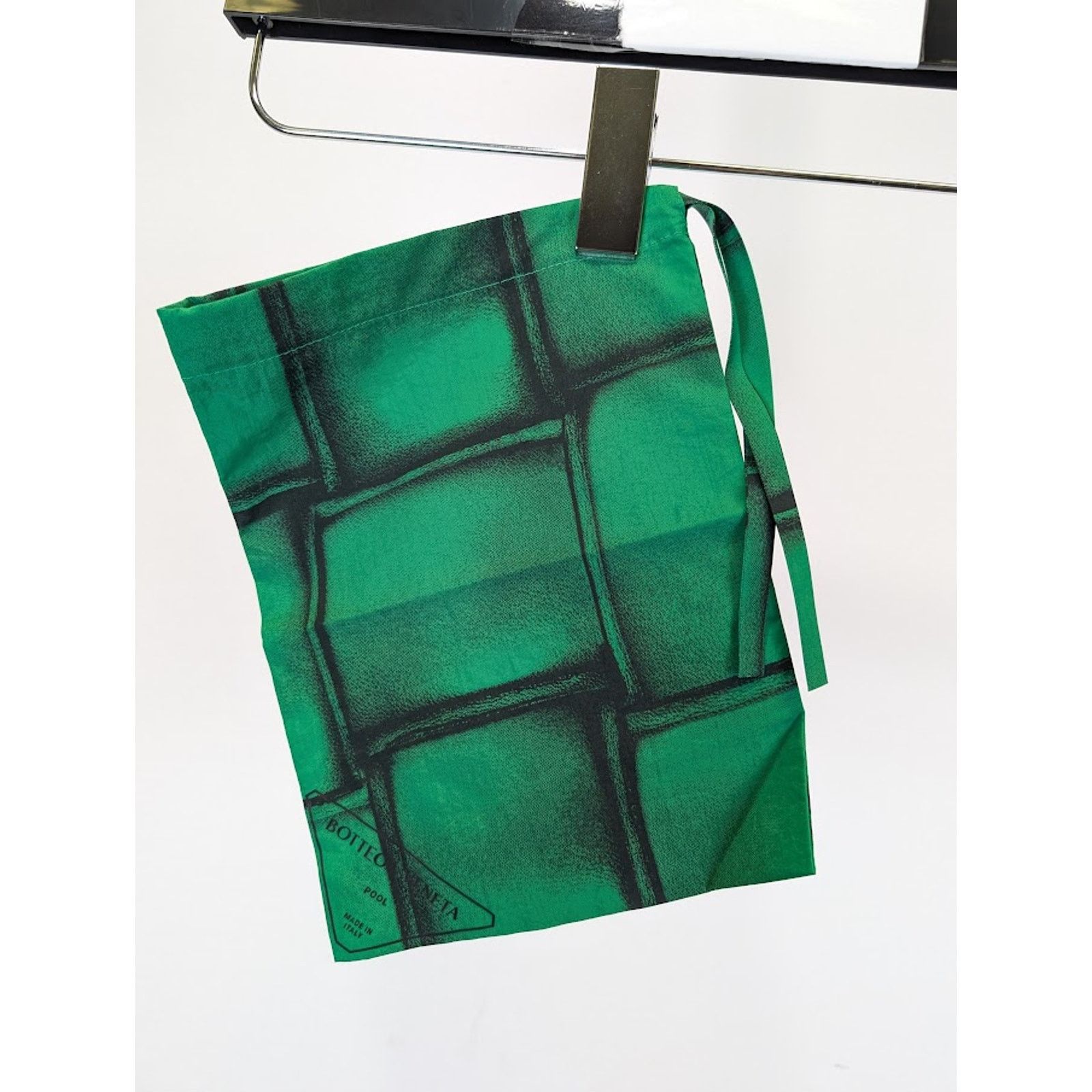 Bottega Veneta o1rshd1 Swim Short Boxer Cassette in Green/Black Size US 34 / EU 50 - 11 Thumbnail