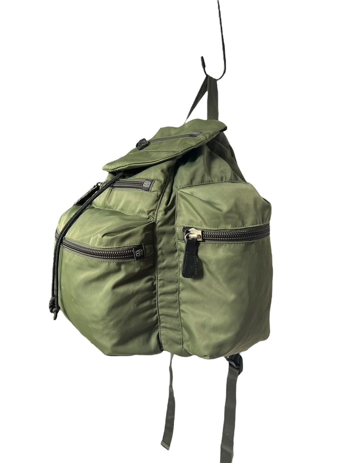 Y's × Yohji Yamamoto 1990s Yohji Yamamoto Workshop Tanker Backpack Size ONE SIZE - 3 Thumbnail