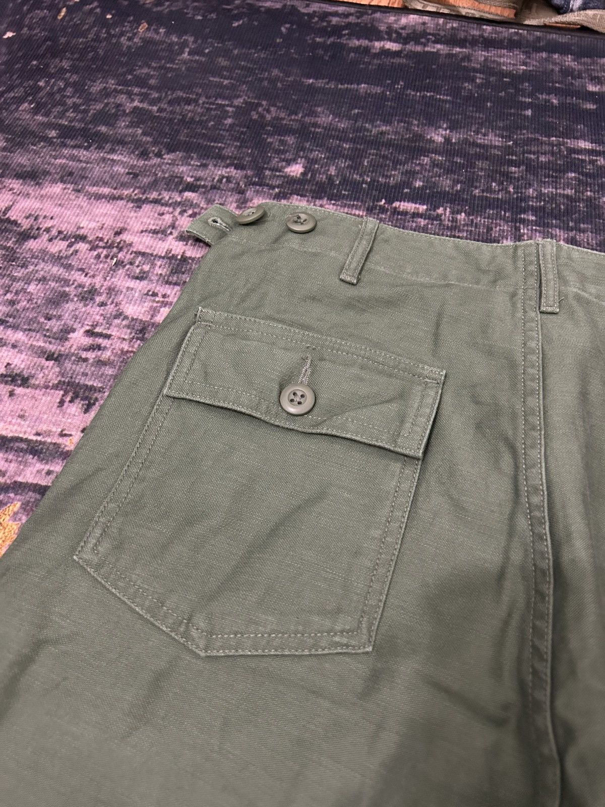 Orslow Japanese Musinsa Standard Fatigue Pants Size US 28 / EU 44 - 10 Thumbnail