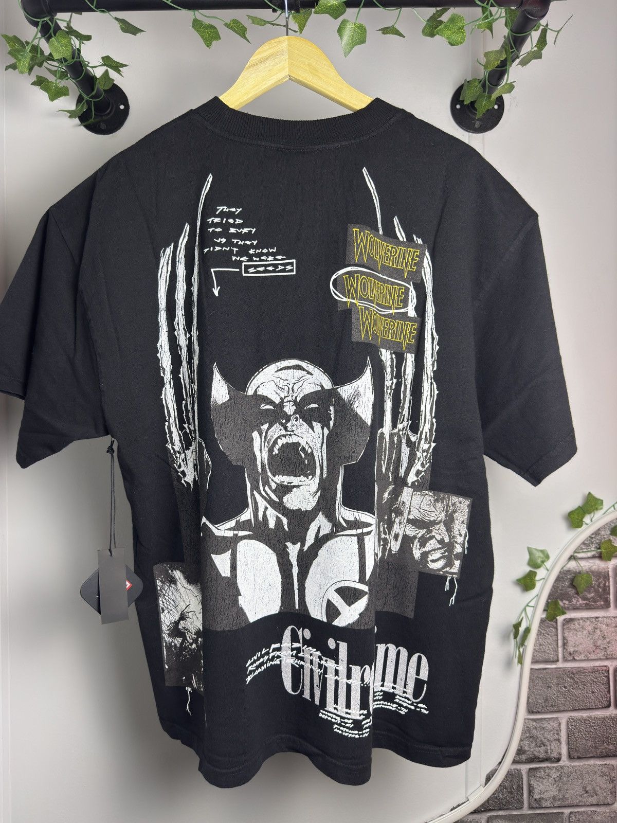 Civil Regime × Marvel Comics Civil Regime Marvel Wolverine Black Shirt Brand New W/ Tags Size US M / EU 48-50 / 2 - 1 Thumbnail