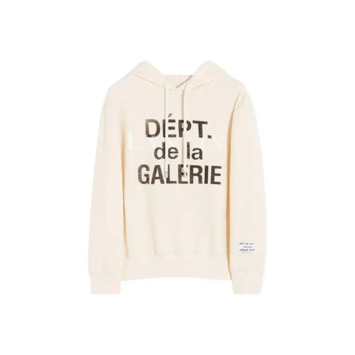 Lanvin Lanvin SS23 Hooded Sweatshirt with Letter Print 0079 Size S / US 4 / IT 40 - 1 Thumbnail