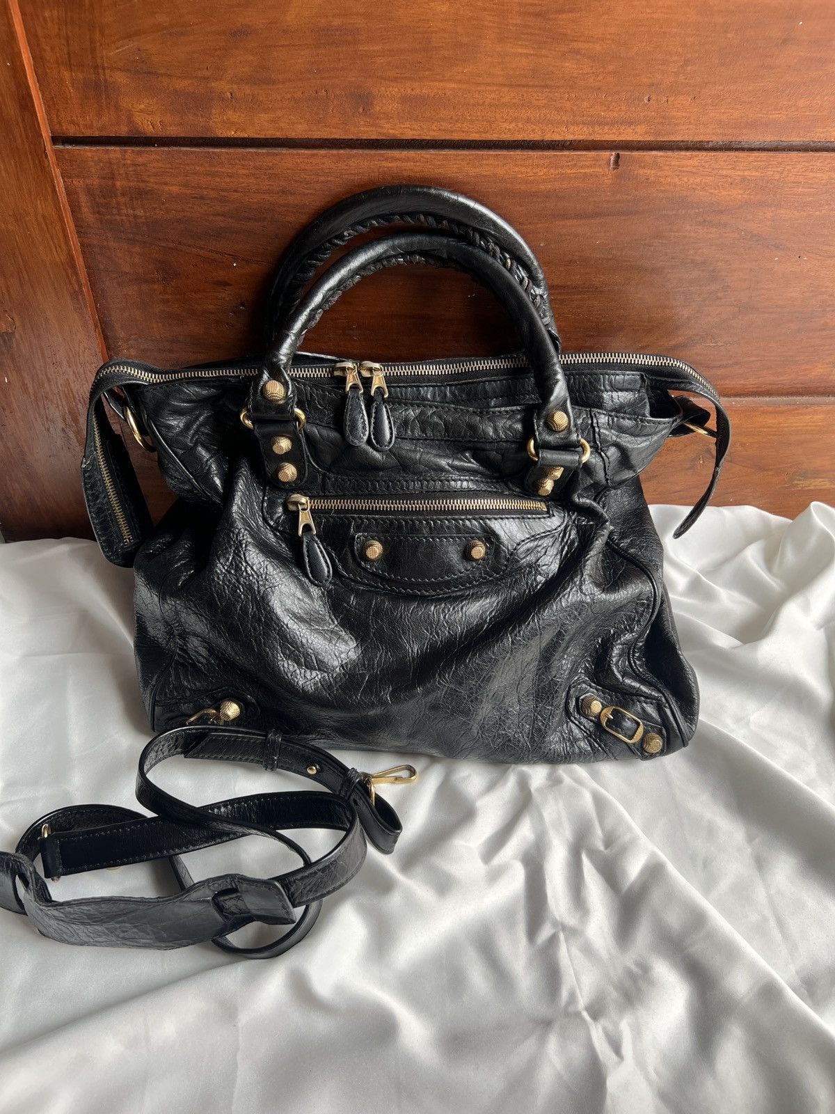 【9/10〜9/18まで発送不可】balenciaga city バッグ BALENCIAGA(バレンシアガ) / ジャイアントシティ/トートバッグ