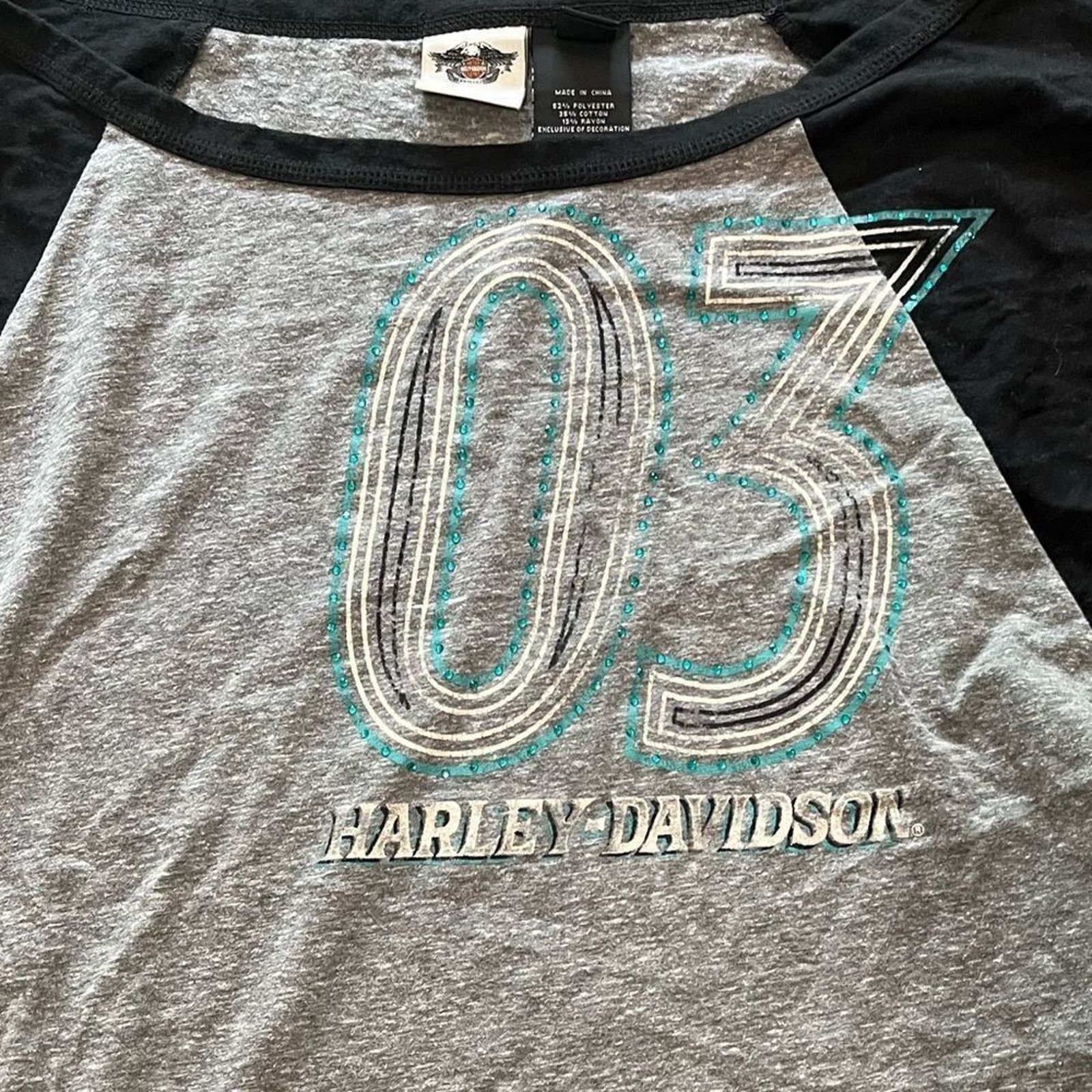 Harley Davidson Harley Davidson Genuine Baseball T-Shirt Size XL Size XL / US 12-14 / IT 48-50 - 2 Thumbnail