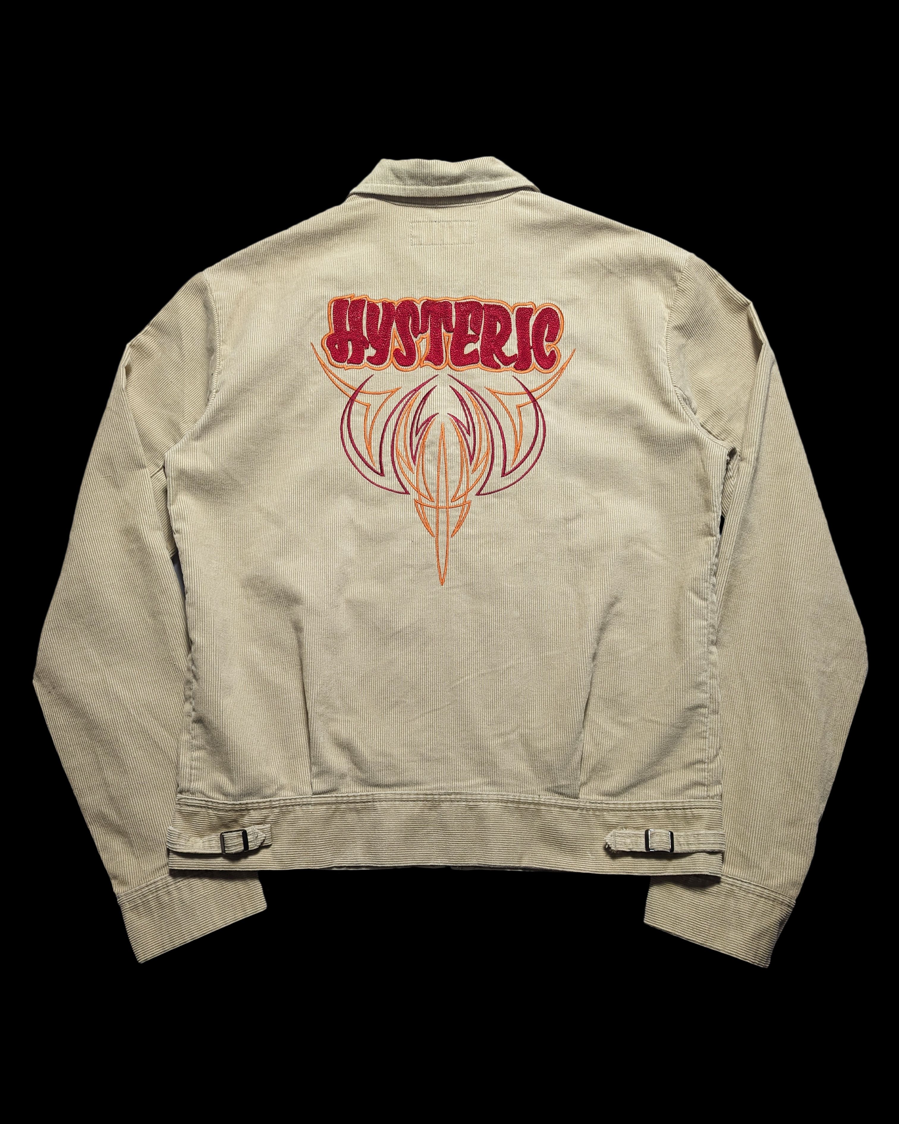 image of Hysteric Glamour Corduroy Jacket in Beige, Men's (Size Small)