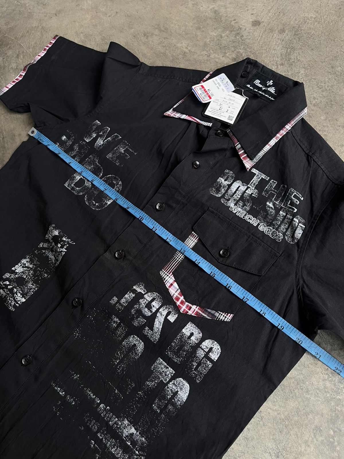 Beauty Beast × KMRii × Yasuyuki Ishii 2000s BERNINGS SHO NOS SHIRTS POEM JAPANESE PUNK GOTHIC Size US M / EU 48-50 / 2 - 12 Thumbnail