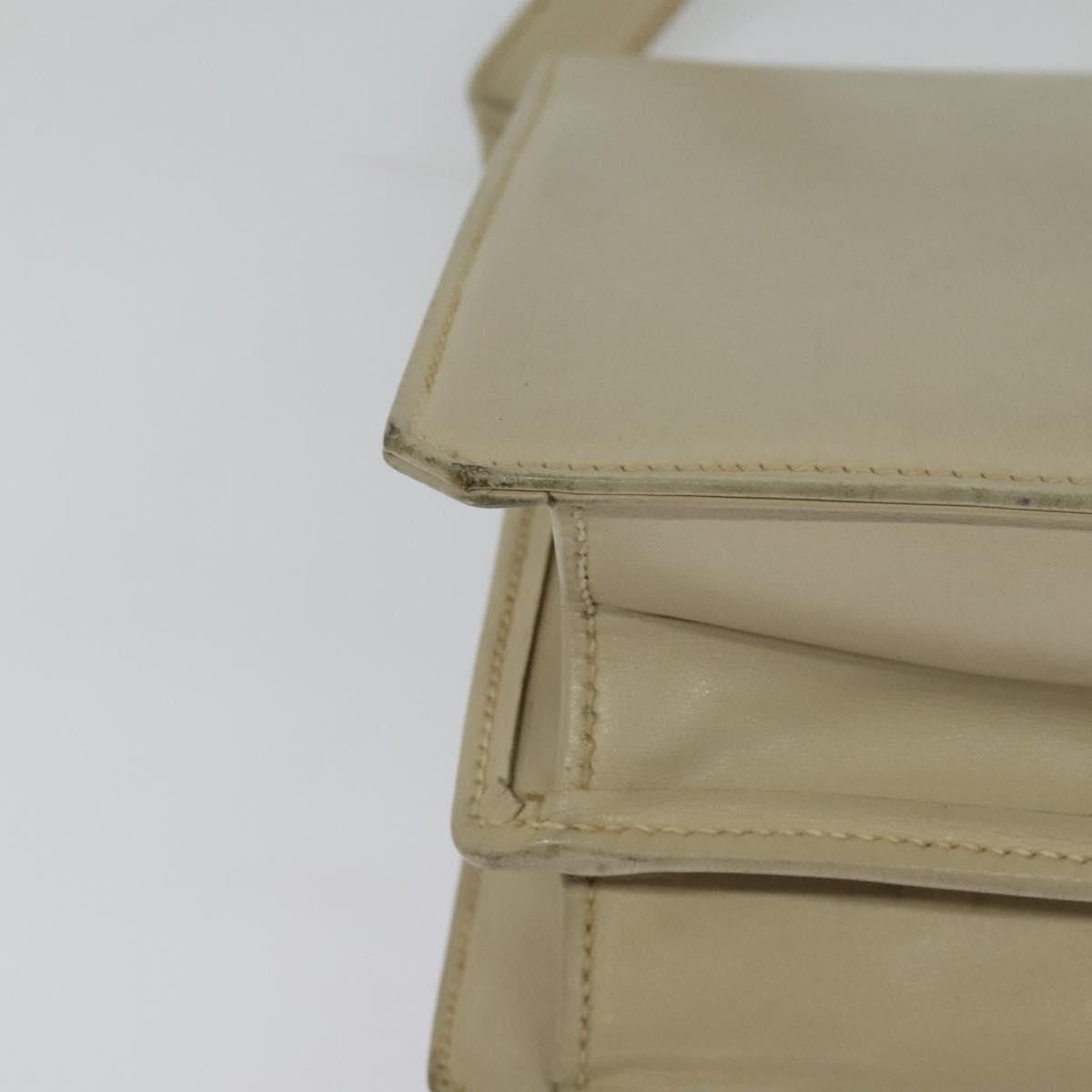 Gucci GUCCI Shoulder Bag Leather Cream Gold Size ONE SIZE - 16 Thumbnail