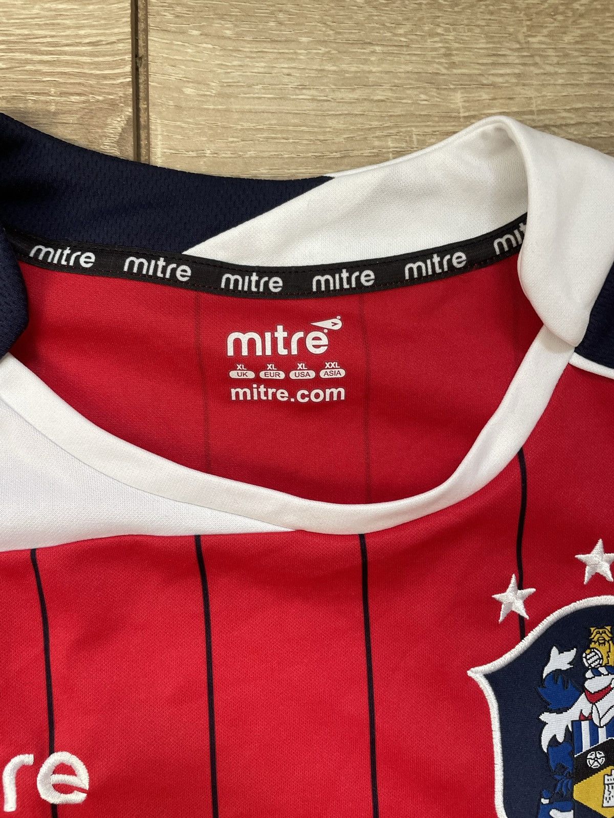 Sports Specialties 2009/2010 Huddersfield Town Mitre Vintage Soccer Jersey Size US XL / EU 56 / 4 - 3 Thumbnail