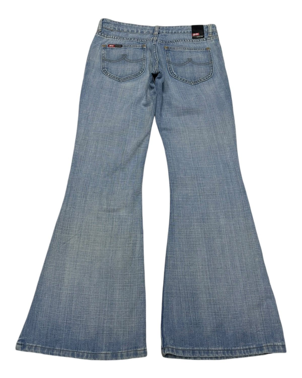 Flare💥90s Vintage Flared Distressed Denim Bny Jeans