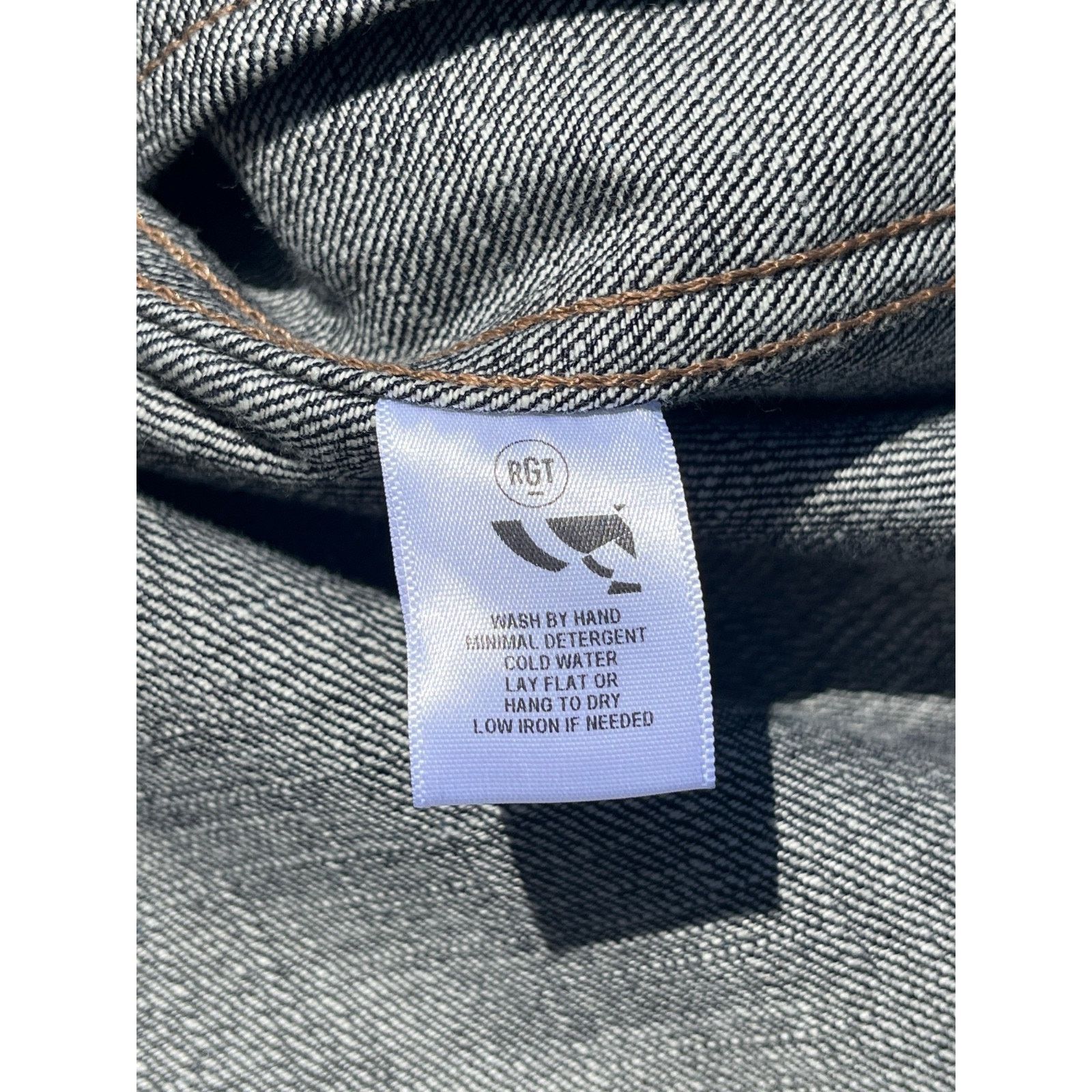 Rogue Territory Rogue Territory Cryptic Japanese Selvedge Denim Shirt 2XL Size US XXL / EU 58 / 5 - 15 Thumbnail