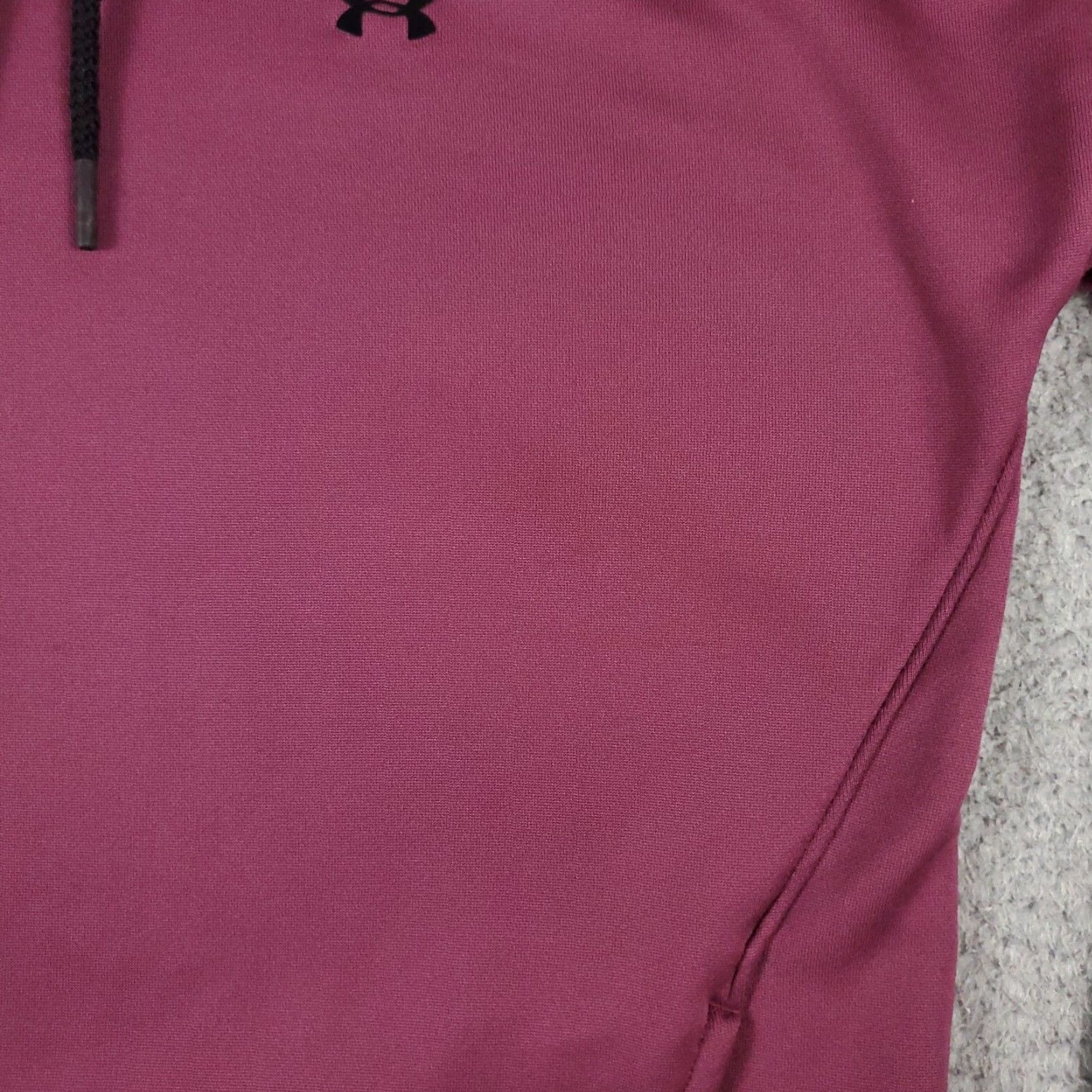 Under Armour VINTAGE Under Armour Womens Sweatshirt Pullover Hoodie Small Burgundy Casual Activewear Sports Size S / US 4 / IT 40 - 6 Thumbnail