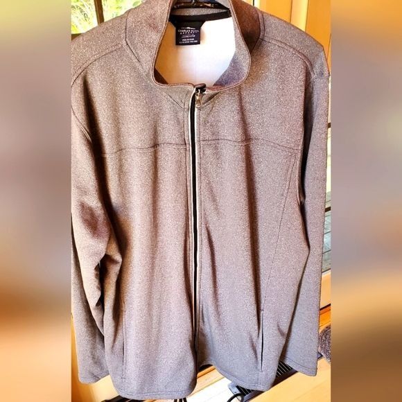 Other Charles River Apparel Heather Gray Cambridge Full Zip Mock N Size US XL / EU 56 / 4 - 1 Thumbnail