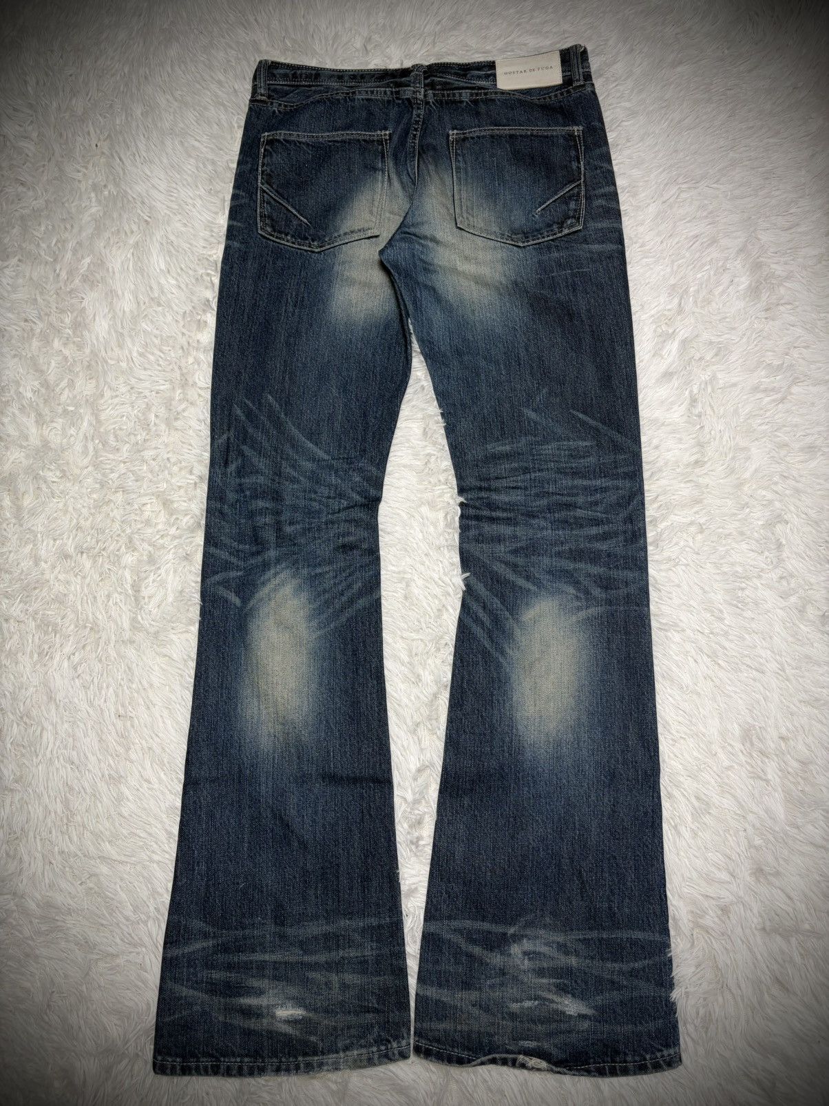 Japanese Brand Gostar De Fuga Flared whisker jeans Size US 32 / EU 48 - 1 Thumbnail