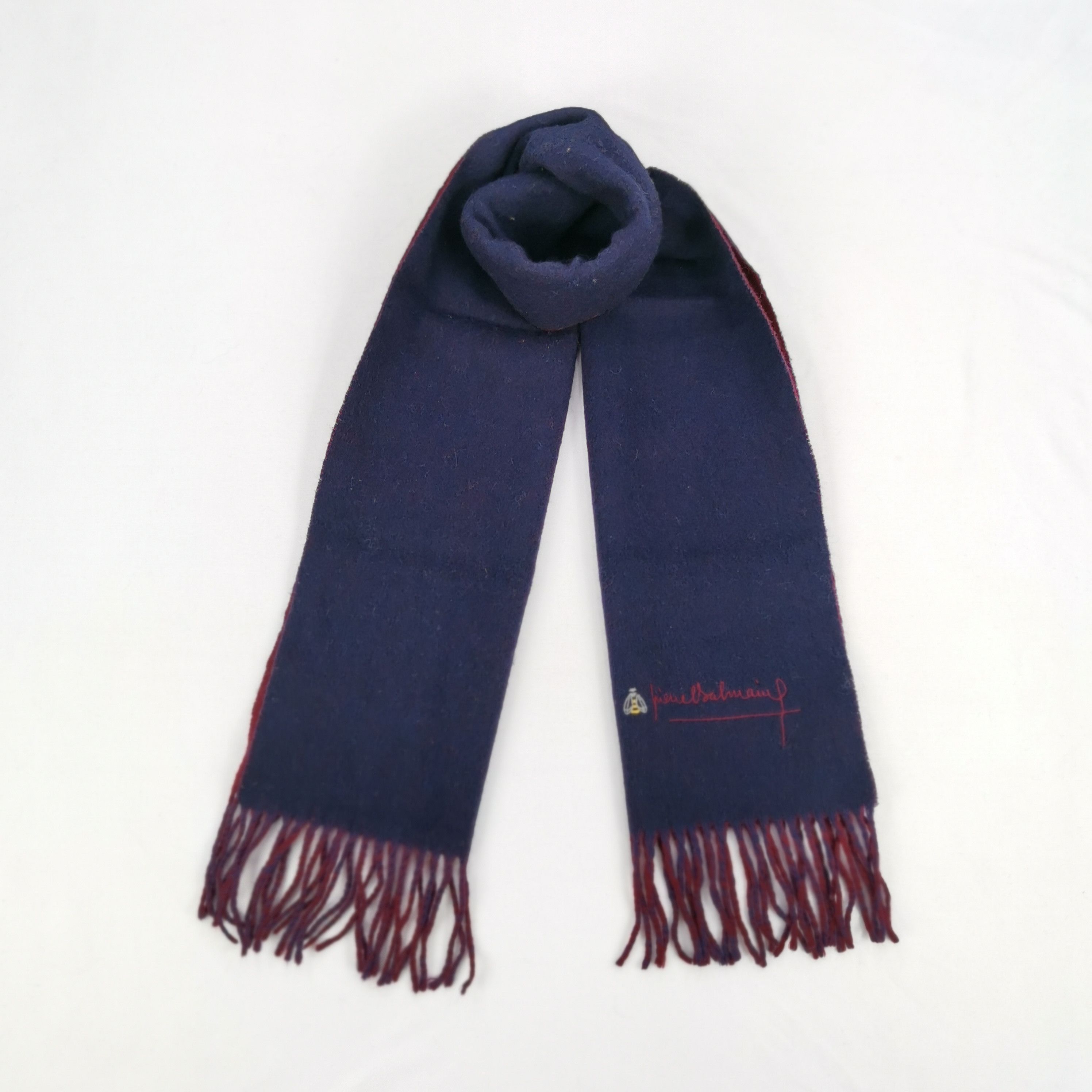 Vintage Vintage Pierre Balmain Scarf Muffler Wool Scarves Size ONE SIZE - 1 Thumbnail