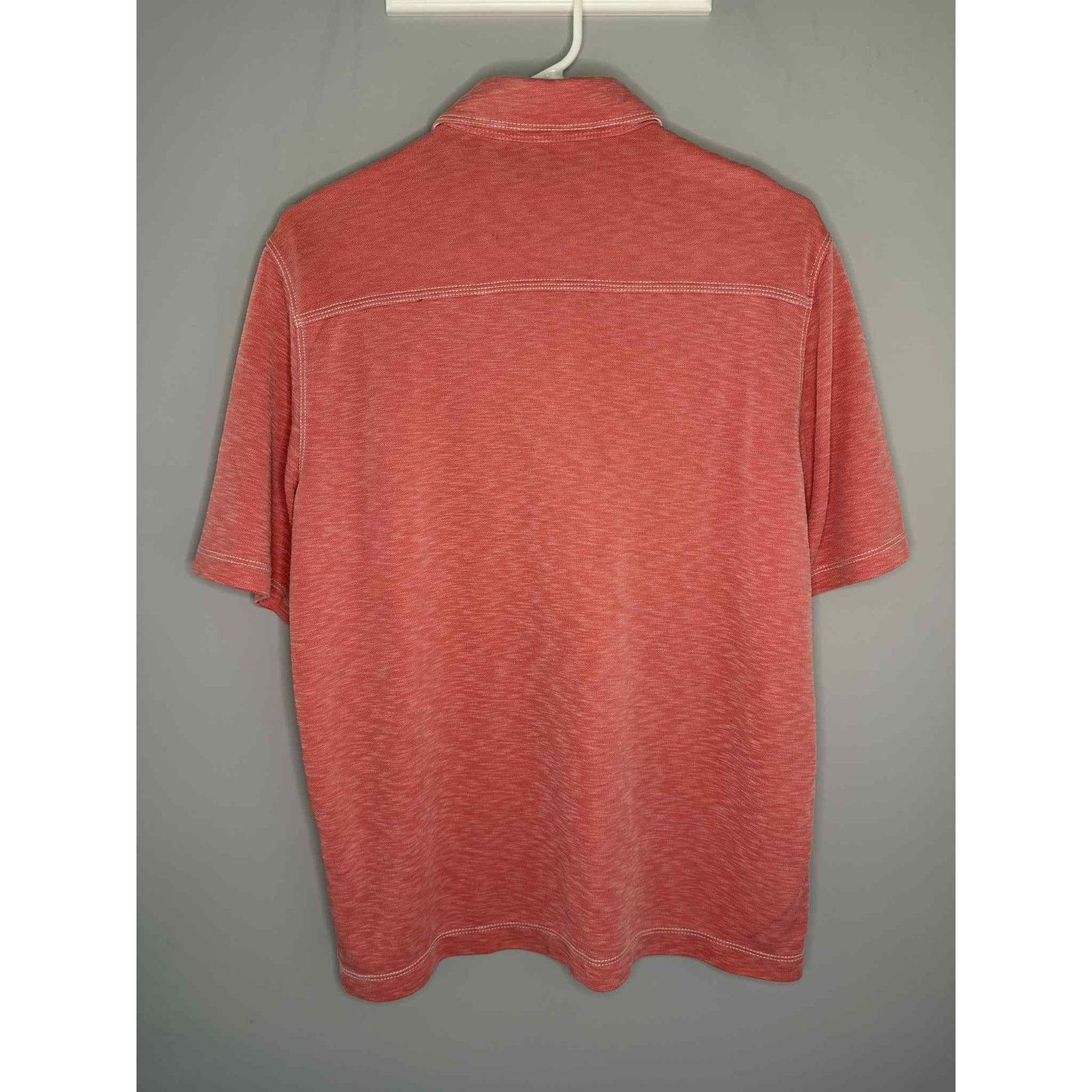 Johnston & Murphy Johnston & Murphy Regular Fit Polo Shirt Red Men's Medium Size US M / EU 48-50 / 2 - 4 Thumbnail