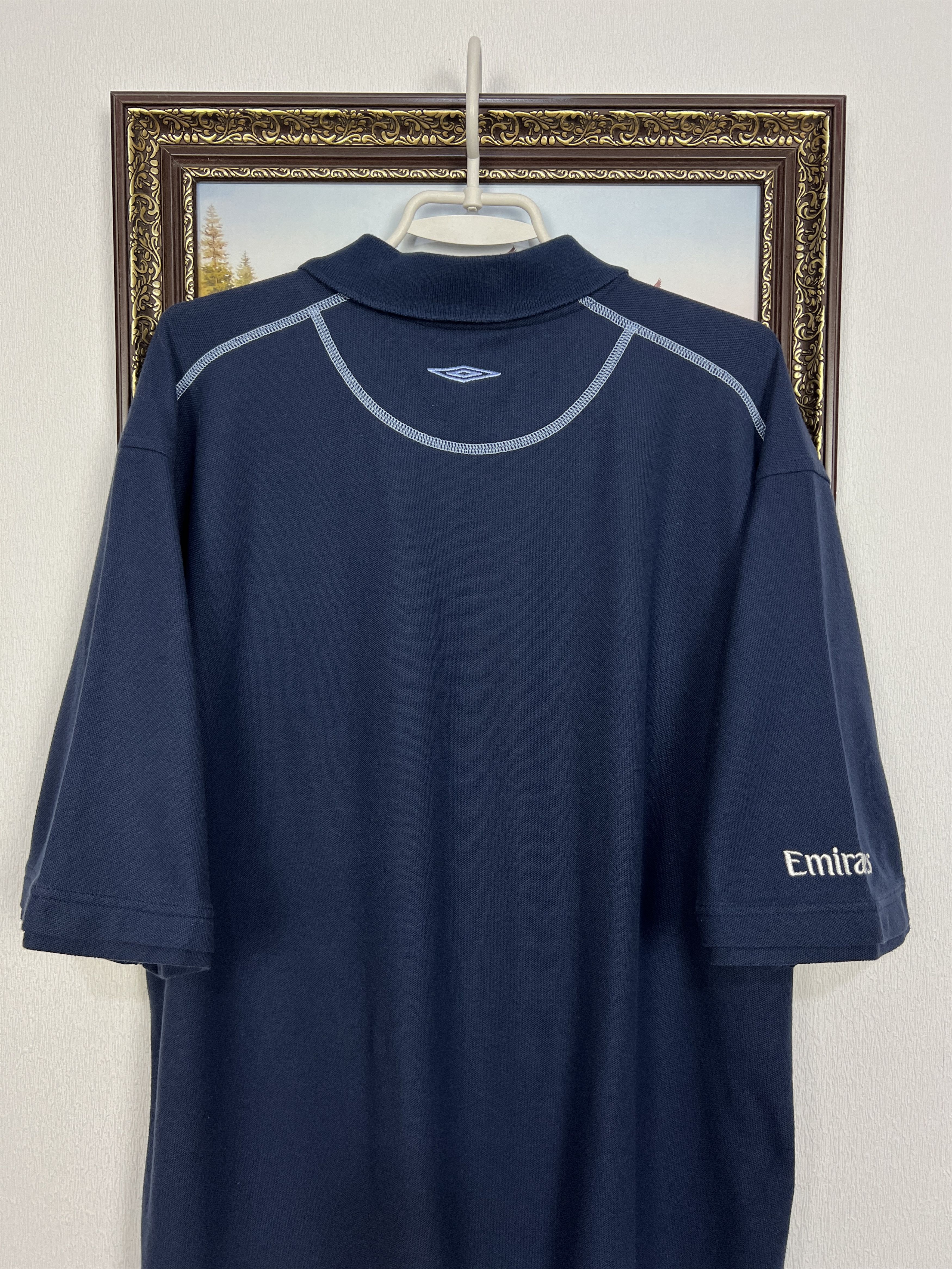 Umbro Vintage Chelsea Football Polo Shirt Soccer Train Jersey Size US XXL / EU 58 / 5 - 9 Thumbnail