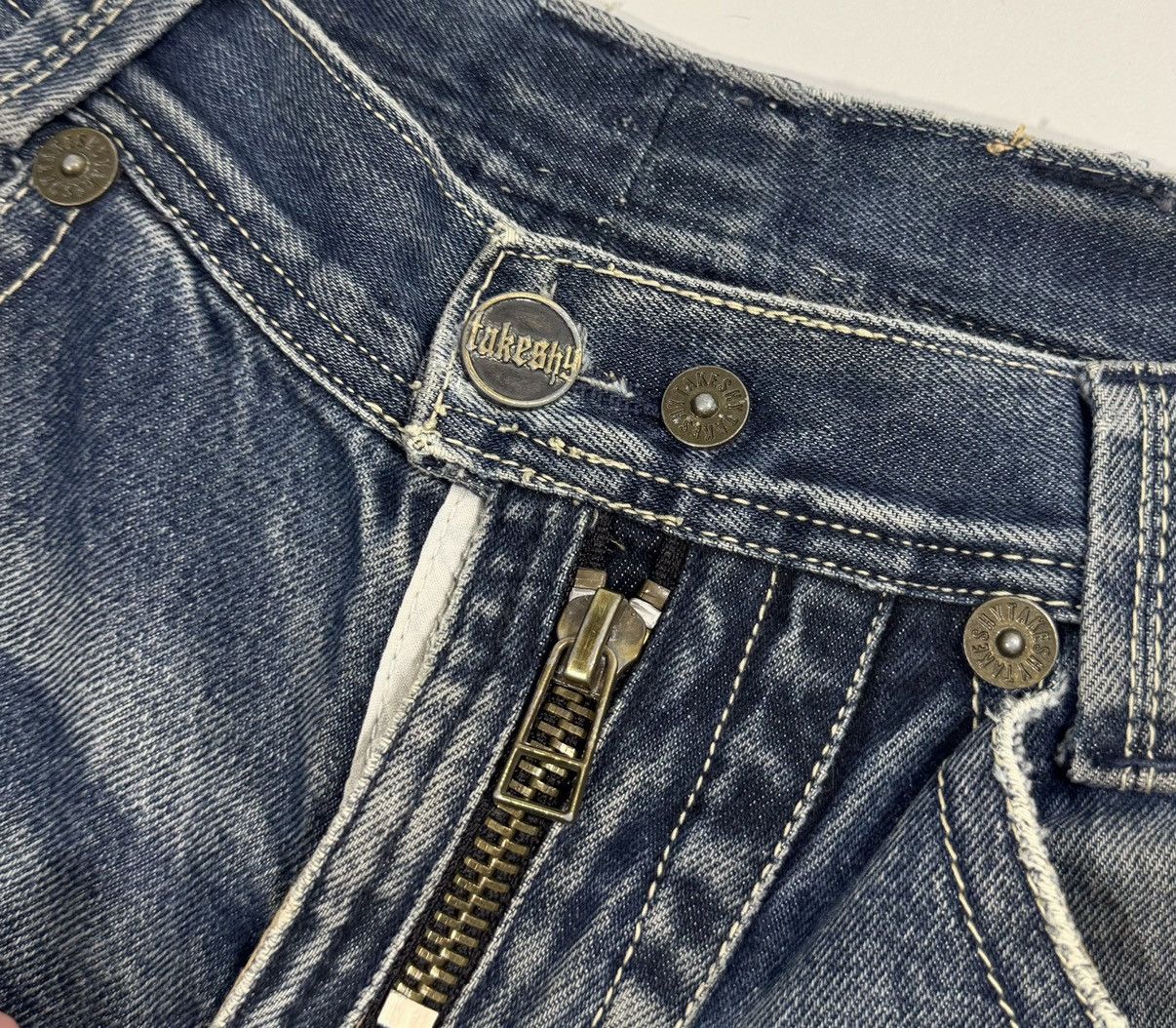 Takeshy Kurosawa Takeshy Kurosawa Jeans Distressed Denim Unique Design Size US 30 / EU 46 - 4 Thumbnail