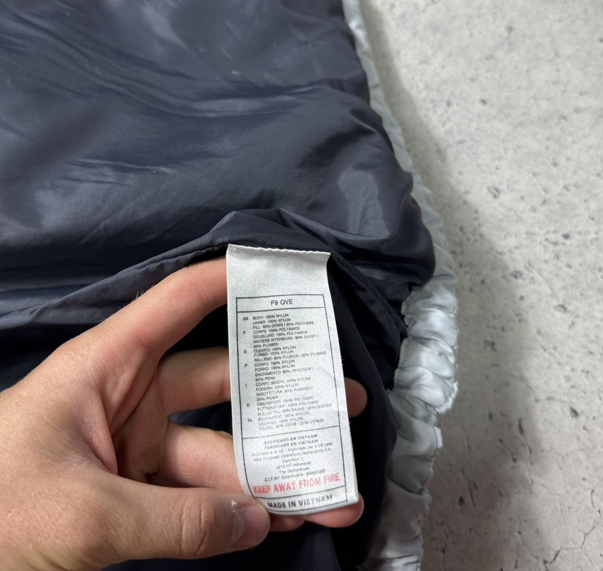 Nike Nike Vintage Down Puffer Jacket Bomber Swoosh Drill ACG Y2K Size US XL / EU 56 / 4 - 12 Thumbnail
