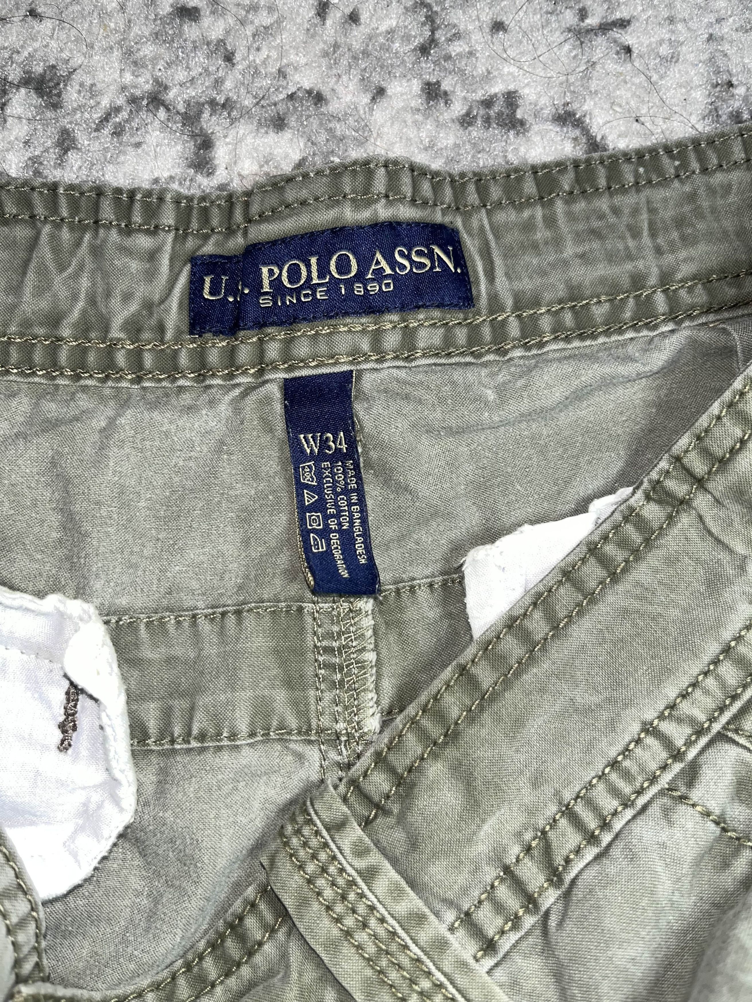 U.S. Polo Assn. Vintage Y2K Army Green Polo U.S. Polo Assn. Baggy Cargos Size US 34 / EU 50 - 6 Thumbnail