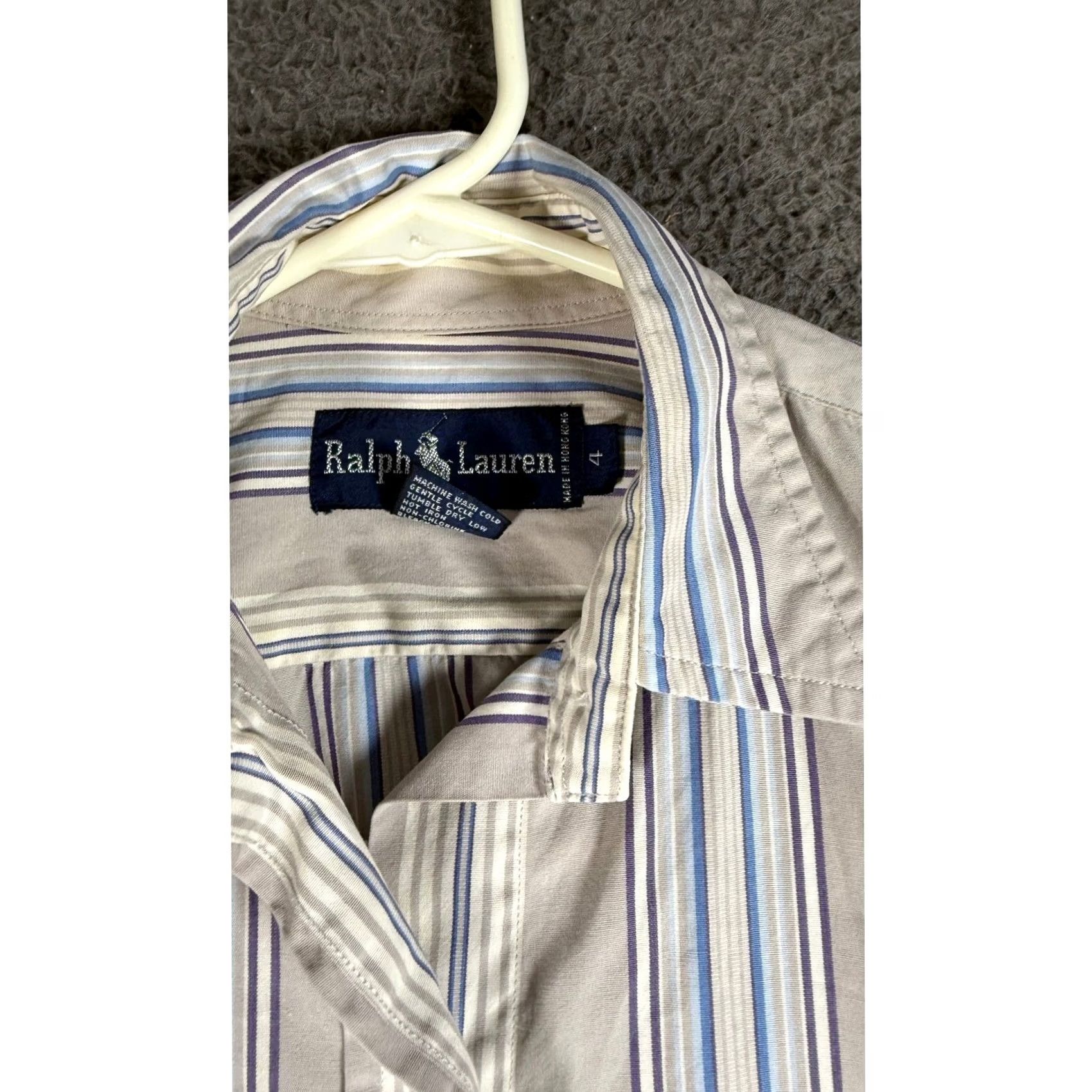 Ralph Lauren Ralph Lauren Shirt Striped Button Down Size 4 Womens Size S / US 4 / IT 40 - 2 Thumbnail