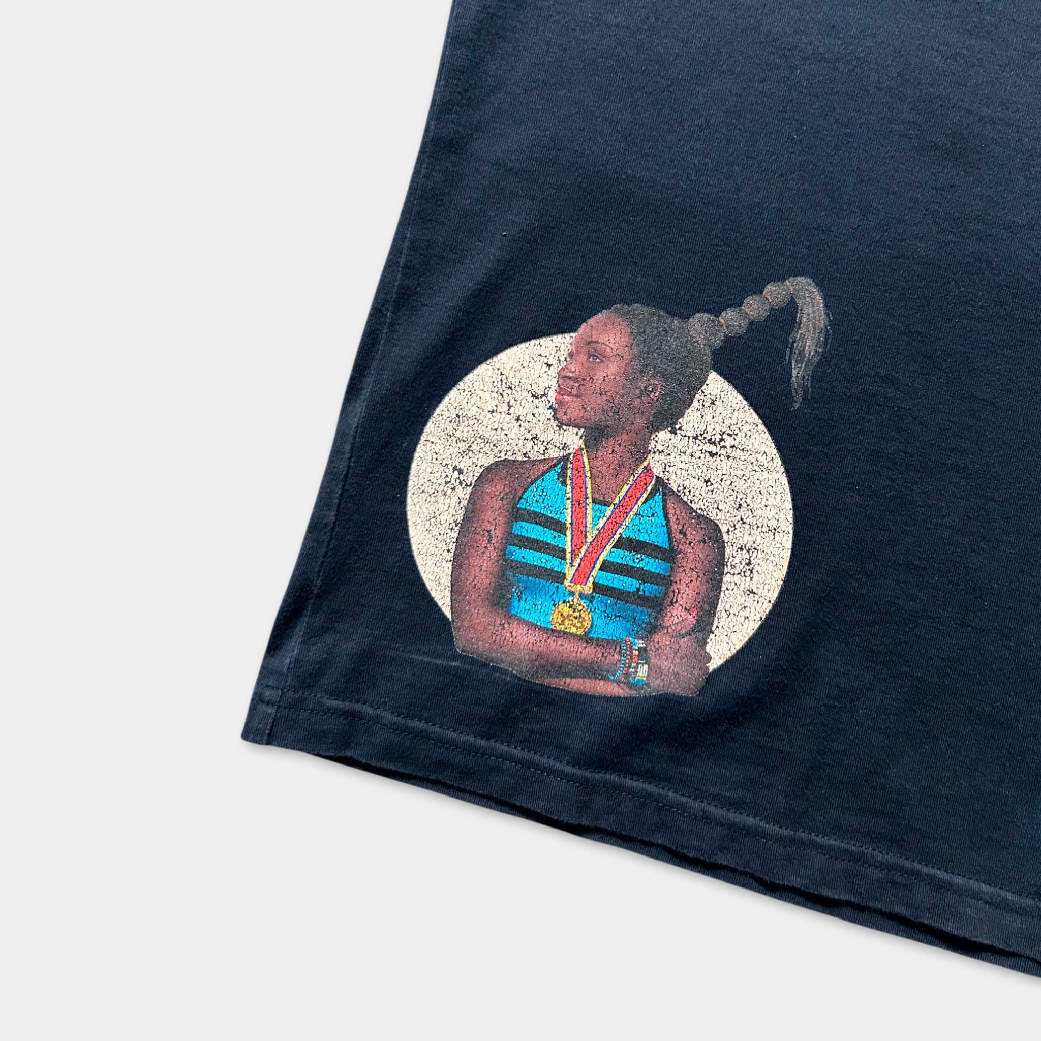 Y-3 Y-3 2003 Heroes Tank Top Navy With Headdress Print Size US S / EU 44-46 / 1 - 2 Thumbnail