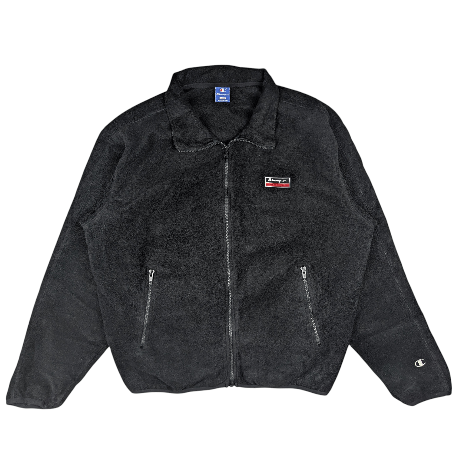 Champion CHAMPION Streetwear Fluffy Fleece Jacket Size US L / EU 52-54 / 3 - 3 Thumbnail