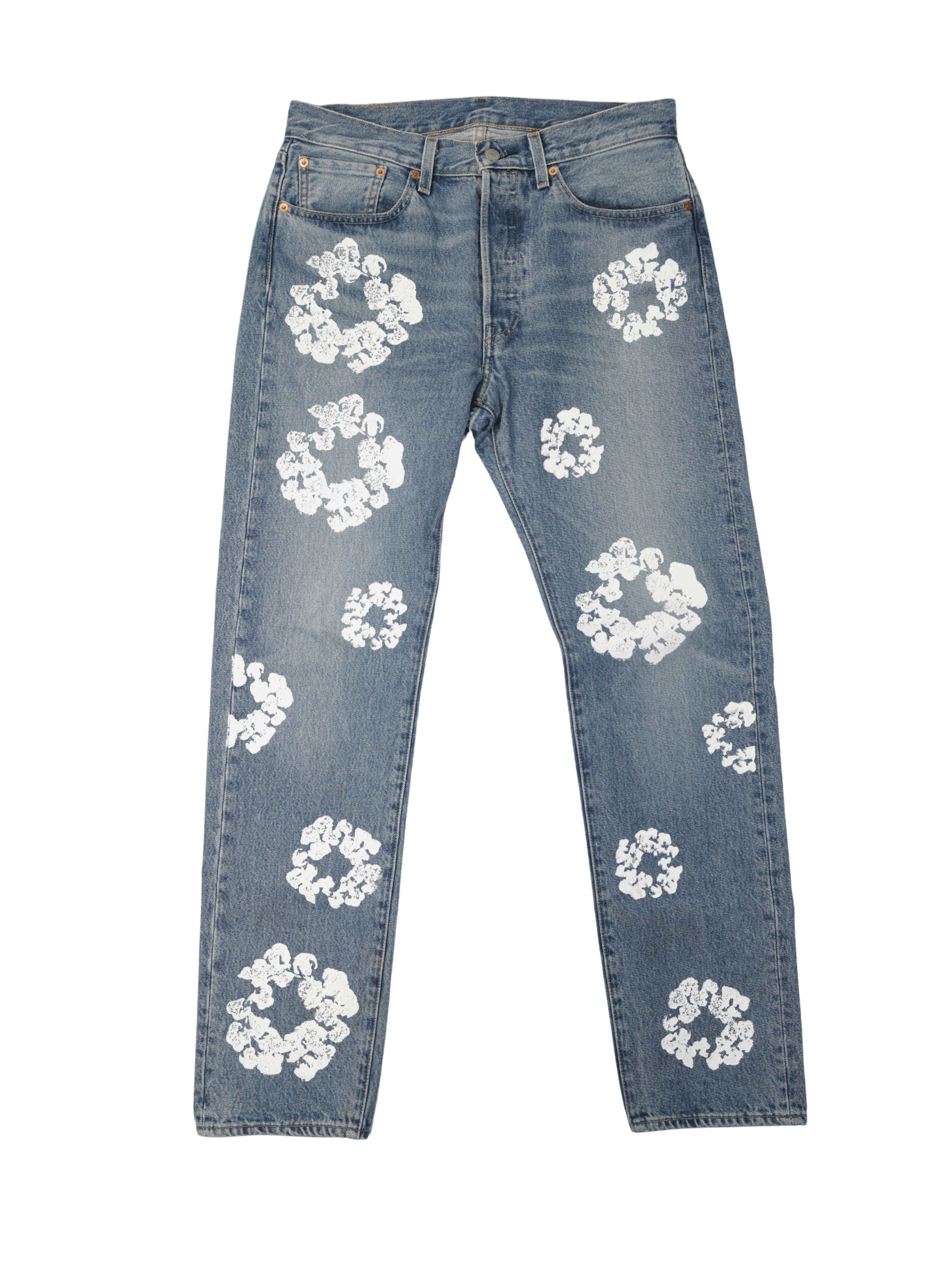 DENIM TEARS × Levi's Denim Tears x Levi's 501 Cotton Wreath Light