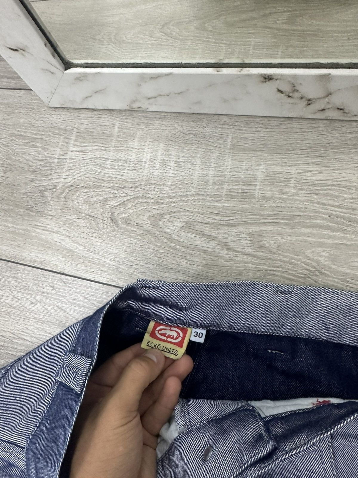 Ecko Unltd. Ecko Unltd x Eminem Baggy Rap Vintage 90s Jeans Size US 30 / EU 46 - 9 Thumbnail