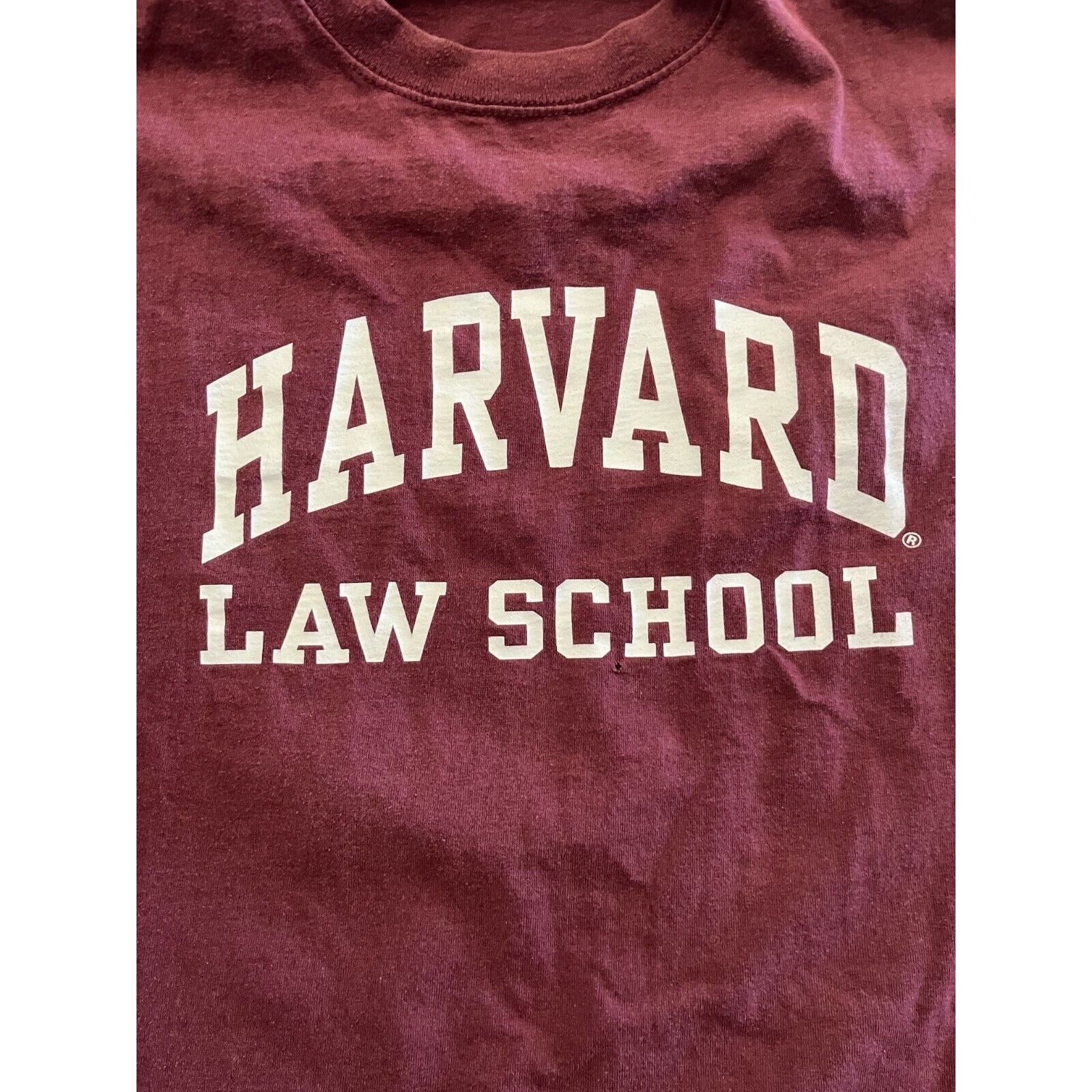 Other Vintage 90s Yikes! Harvard Law School Crimson T-shirt XL Size US XL / EU 56 / 4 - 2 Thumbnail