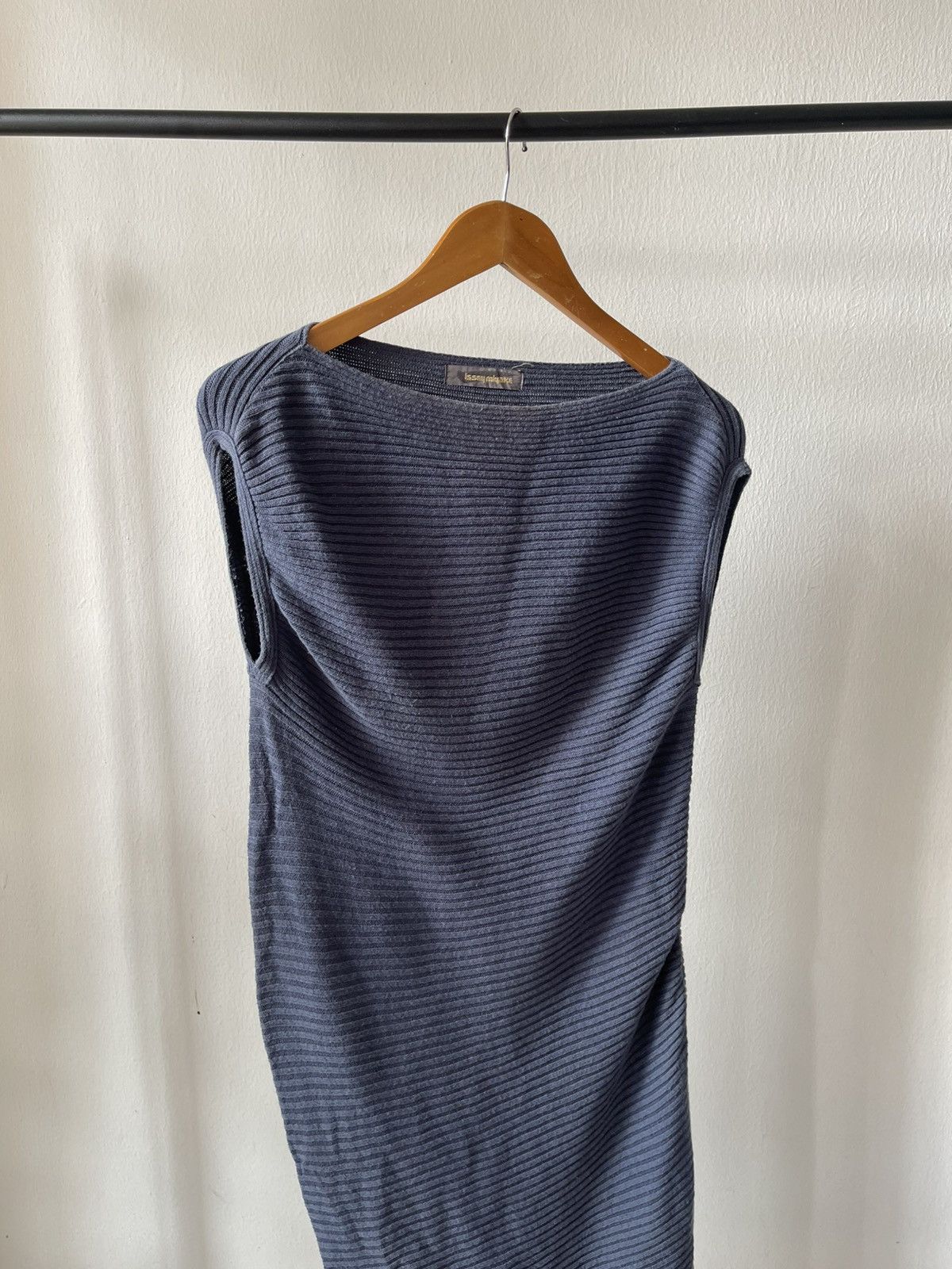 Issey Miyake 80s Issey Miyake sleeveless Dress #99 Size M / US 6-8 / IT 42-44 - 8 Thumbnail