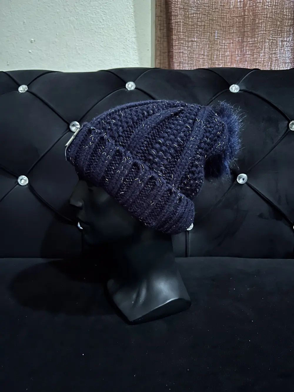 Vintage Vintage G Stone Beanie Hat Size ONE SIZE - 3 Thumbnail