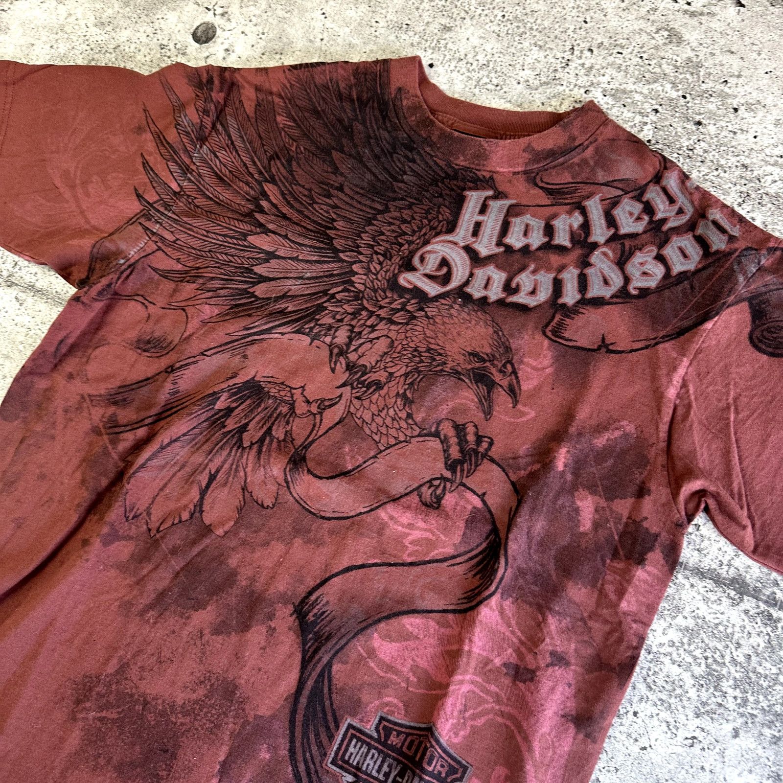 Harley Davidson Y2K Harley Davidson Shirt AOP Eagle Shirt XL San Antonio Size US XL / EU 56 / 4 - 3 Thumbnail