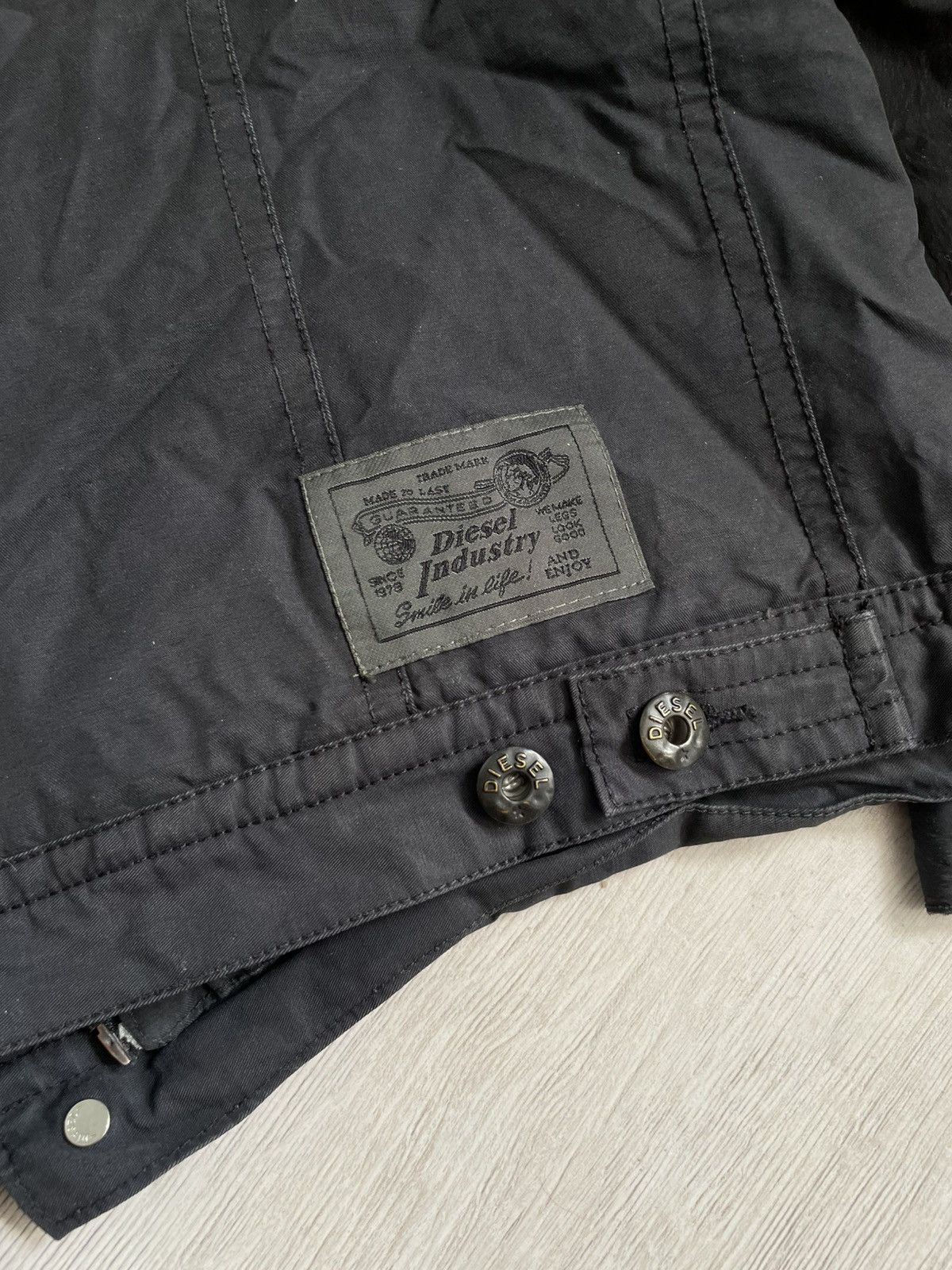 Vintage Diesel Industry Jacket Nylon Y2k Cyber Streetwear