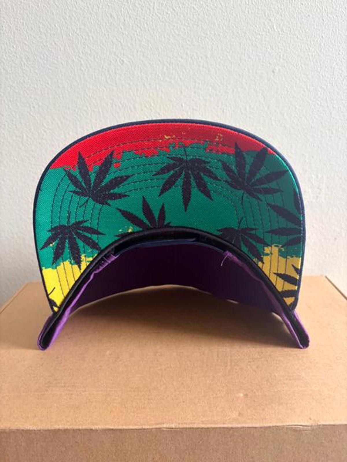 Other Black Eagle Purple Dope Stay High Snapback Cap Size ONE SIZE - 3 Thumbnail