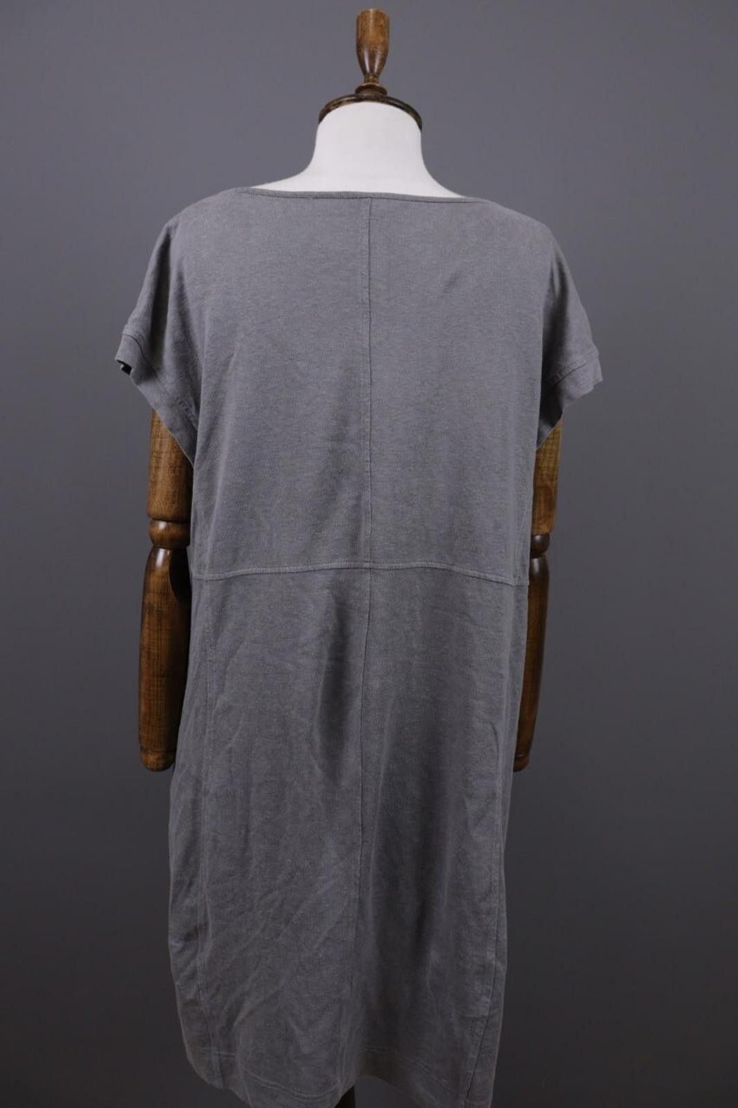 Oscar De La Renta Oska Gray Sleevles Relaxed Lagenlook Tunic Dress Size 3 Size M / US 6-8 / IT 42-44 - 11 Thumbnail