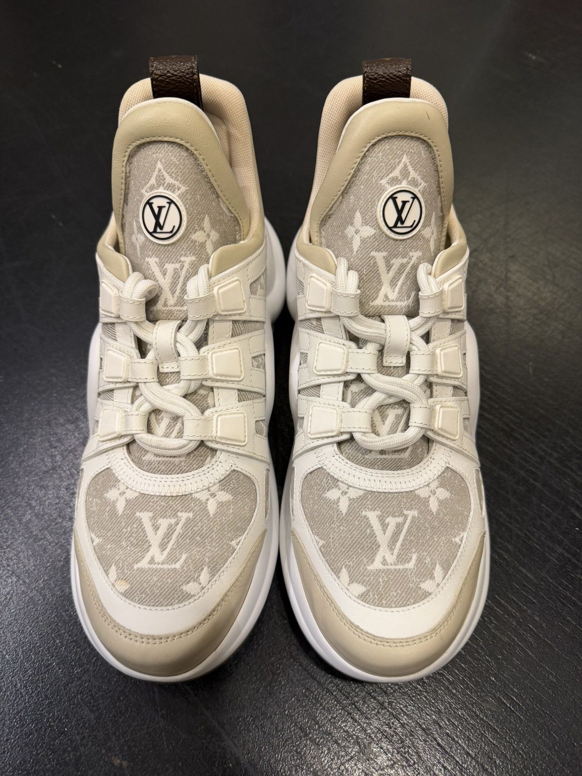 Louis Vuitton Louis Vuitton Archlight Trainer - Monogram/White Size US 7.5 / IT 37.5 - 6 Thumbnail