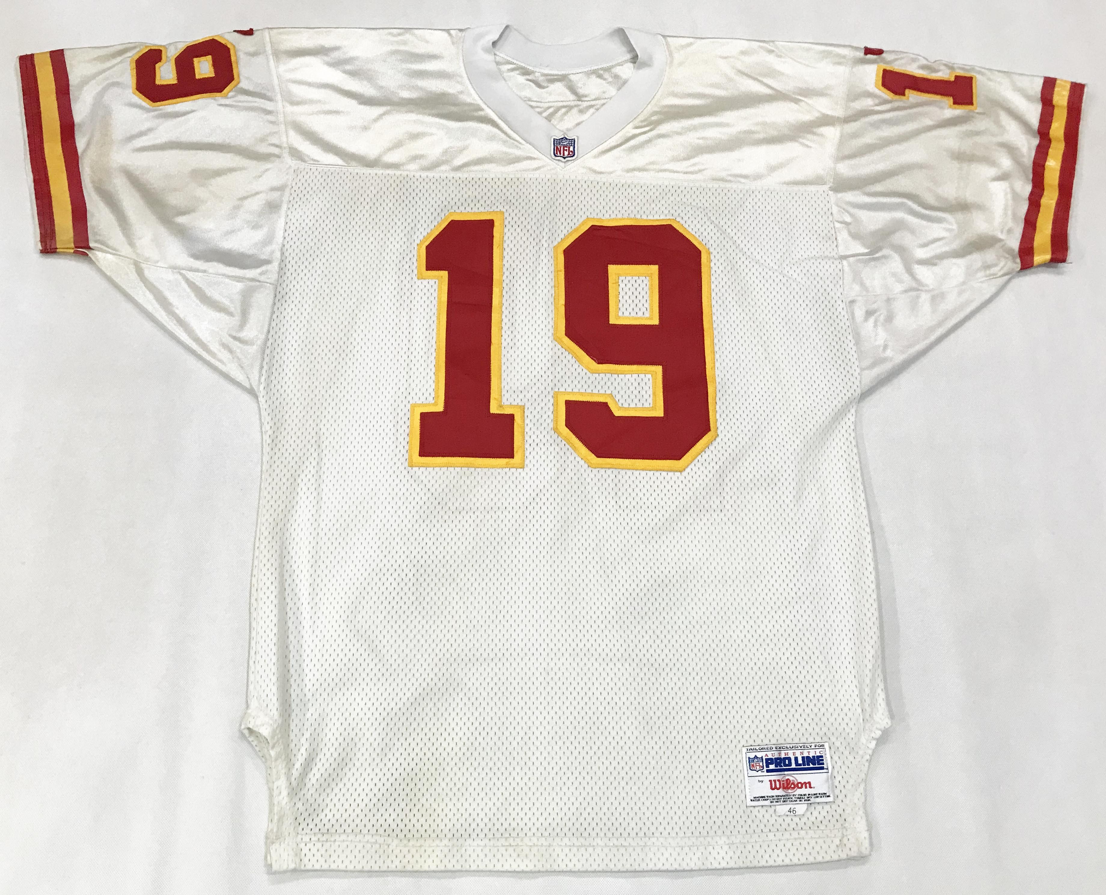 NFL × Vintage × Wilson Wilson Proline NFL Kansas City Chiefs MONTANA #19 Jersey Size US L / EU 52-54 / 3 - 1 Thumbnail