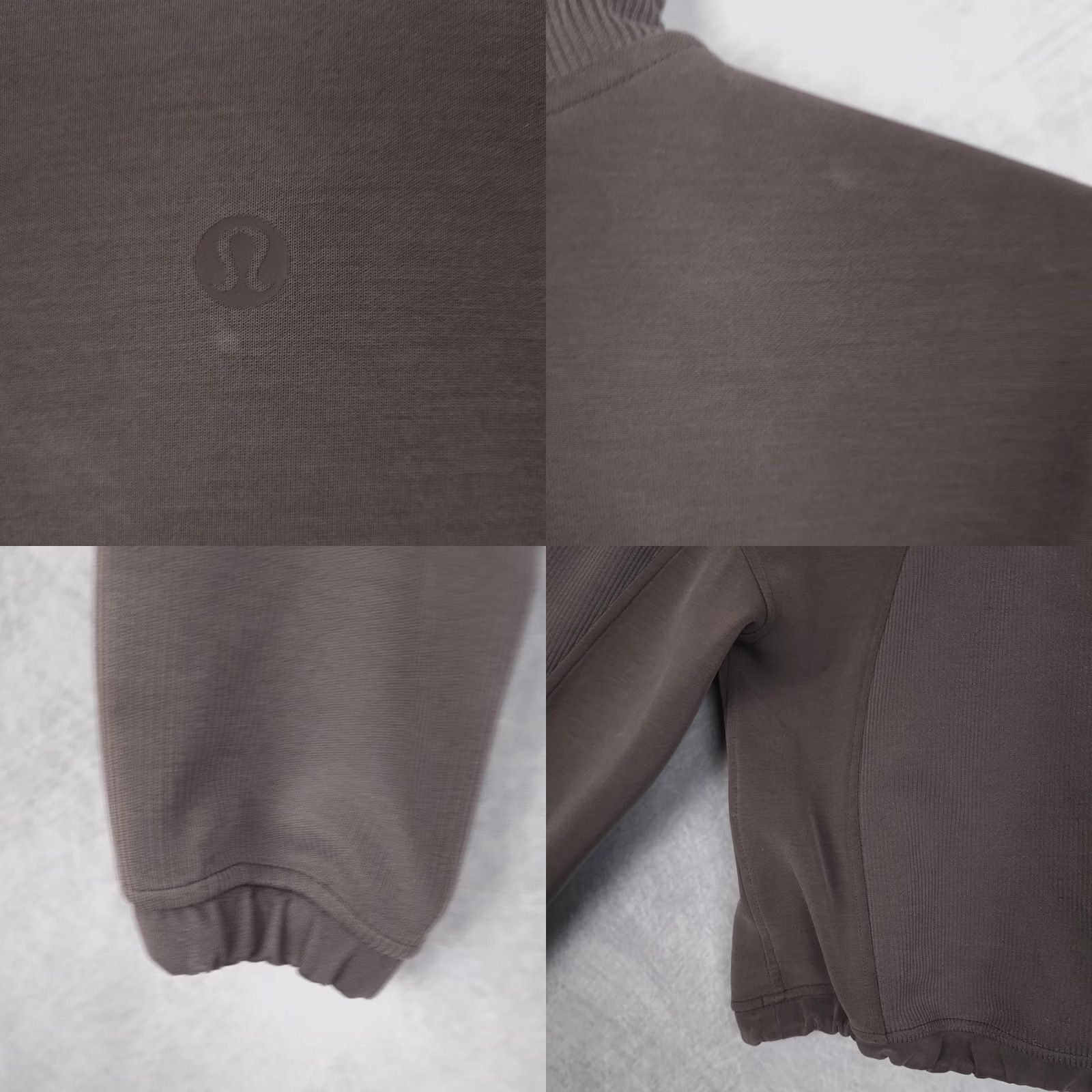 Lululemon Lululemon Sweatshirt Womens 2 Brown Espresso Brushed Softstreme Ribbed Half Zip Pullover Size XS / US 0-2 / IT 36-38 - 9 Thumbnail