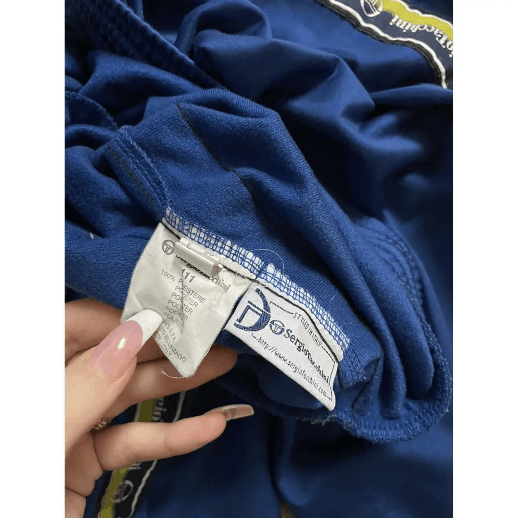 Sergio Tacchini Sergio Tacchini Blue Track Pants (M) Size US 32 / EU 48 - 4 Thumbnail