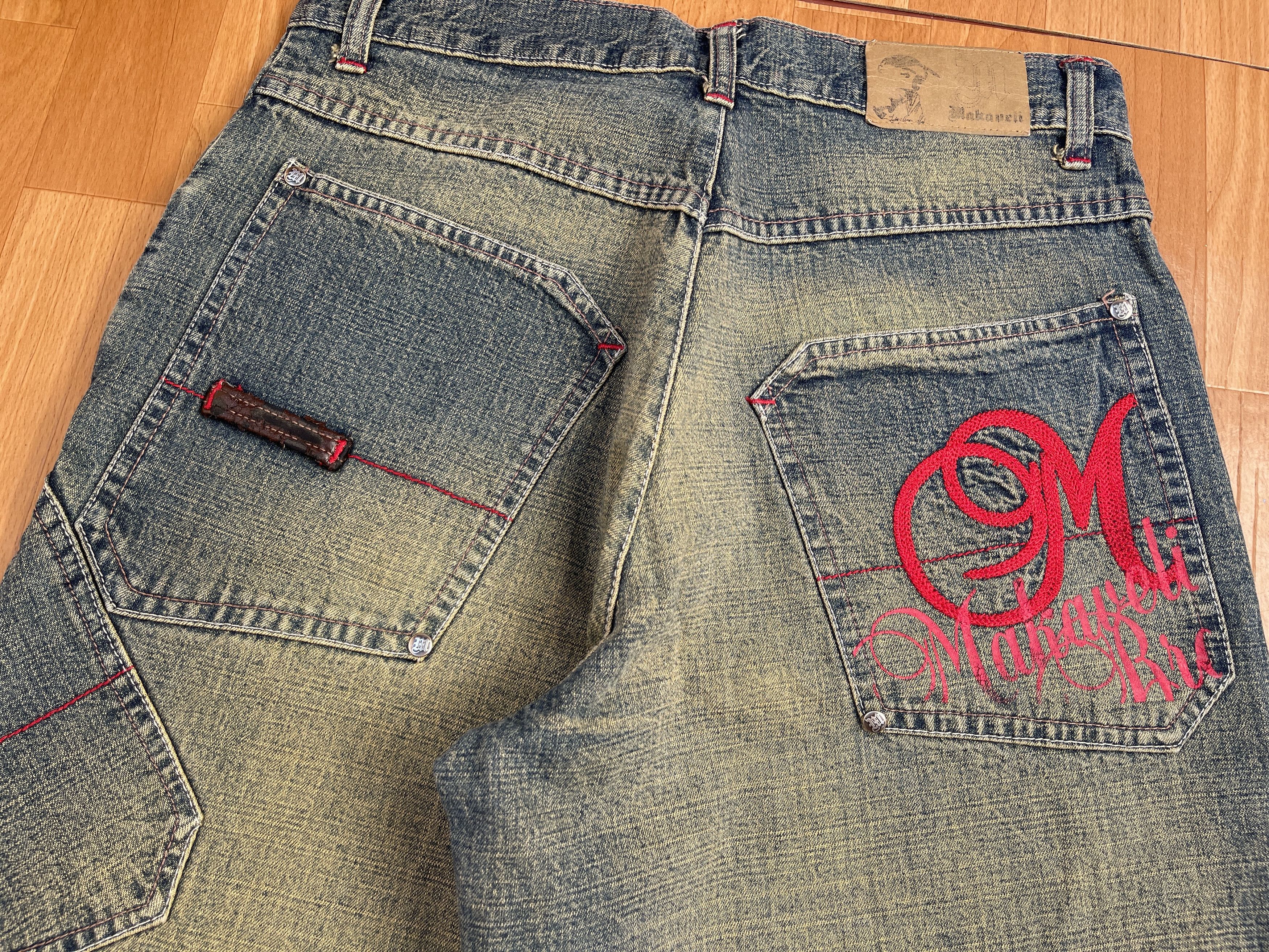 Makaveli MAKAVELI BRANDED jeans, 2Pac, Tupac vintage baggy hip hop 30 Size US 30 / EU 46 - 13 Thumbnail