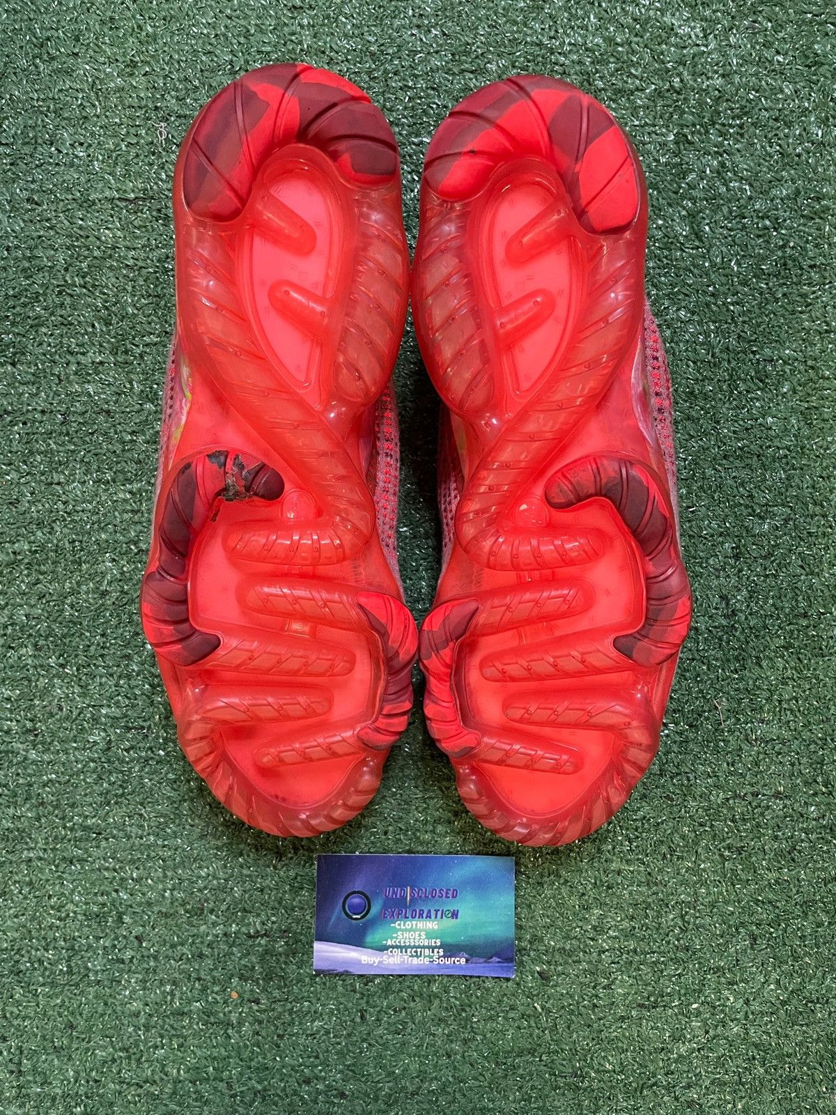 Nike Nike flyknit vapormax team red size 10men/11.5women Size US 10 / EU 43 - 6 Thumbnail