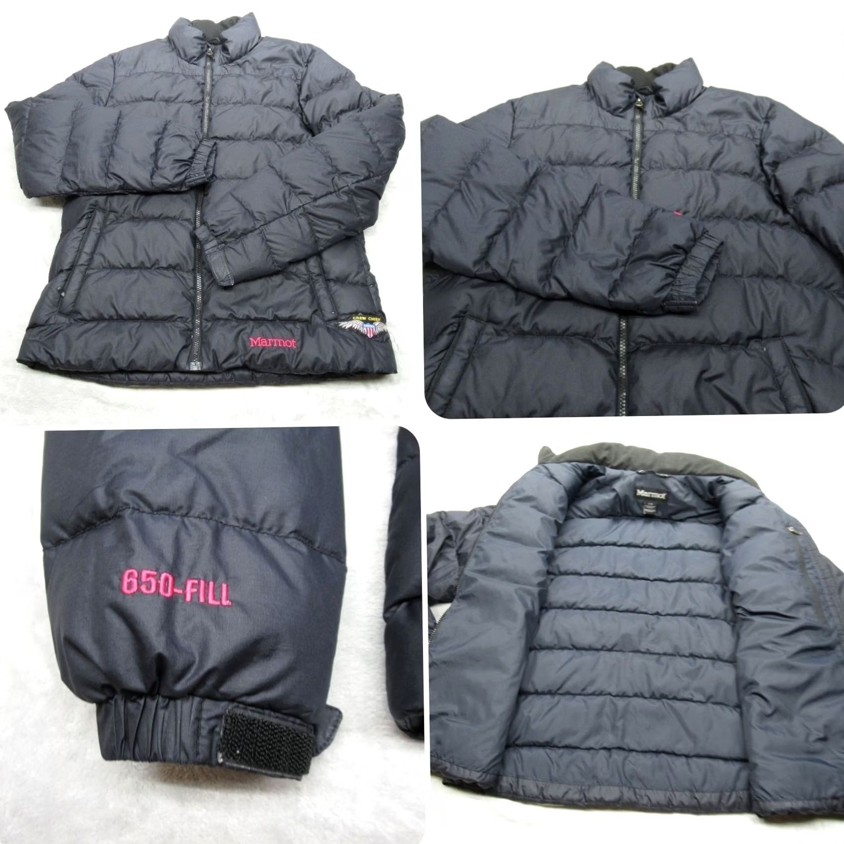 Marmot Marmot Jacket Womens Large Navy Blue 650 Fill Down Puffer Lightweight Packable Insulated Winter Casual Womens Size L / US 10 / IT 46 - 2 Thumbnail