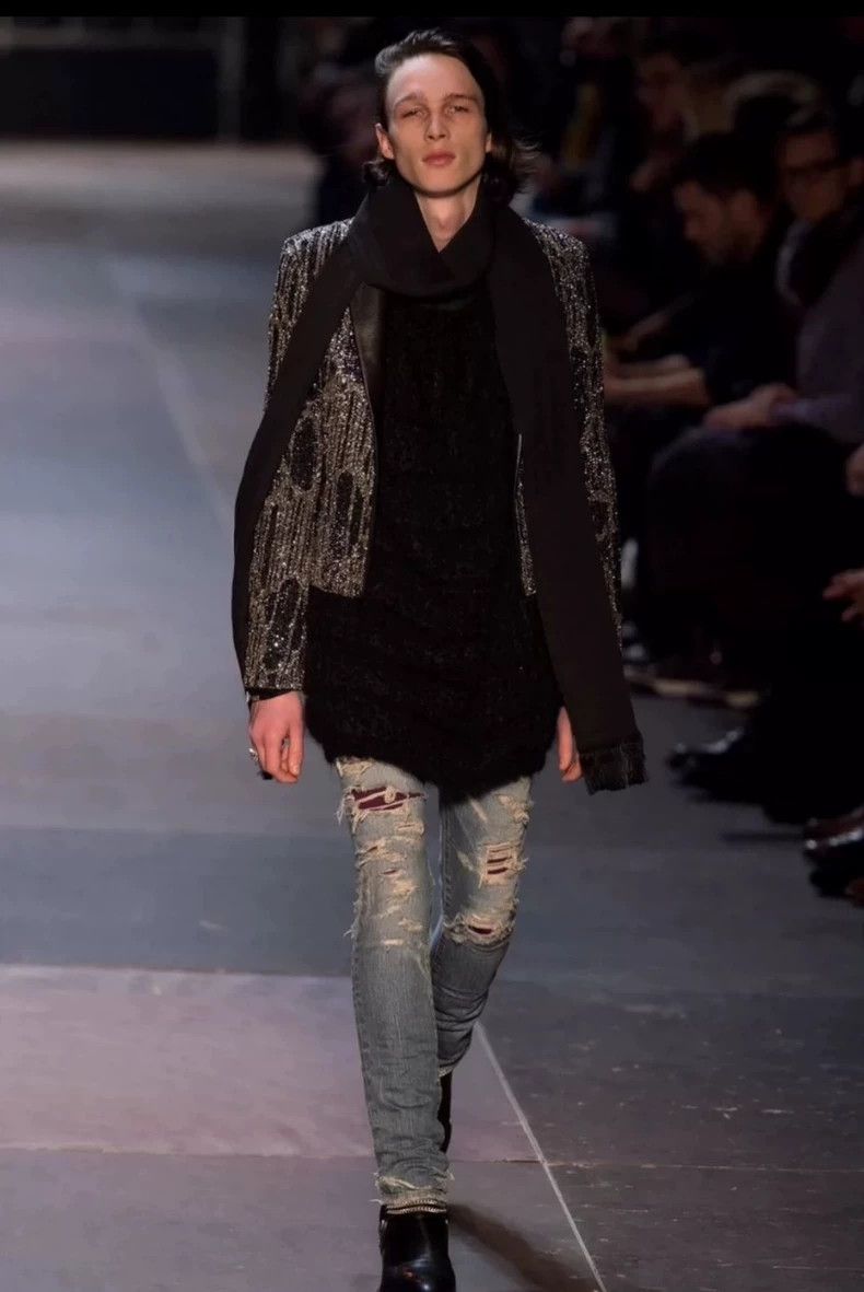Saint Laurent Paris saint Laurent paris13 years of erosion and destruction jea Size US 29 - 4 Thumbnail