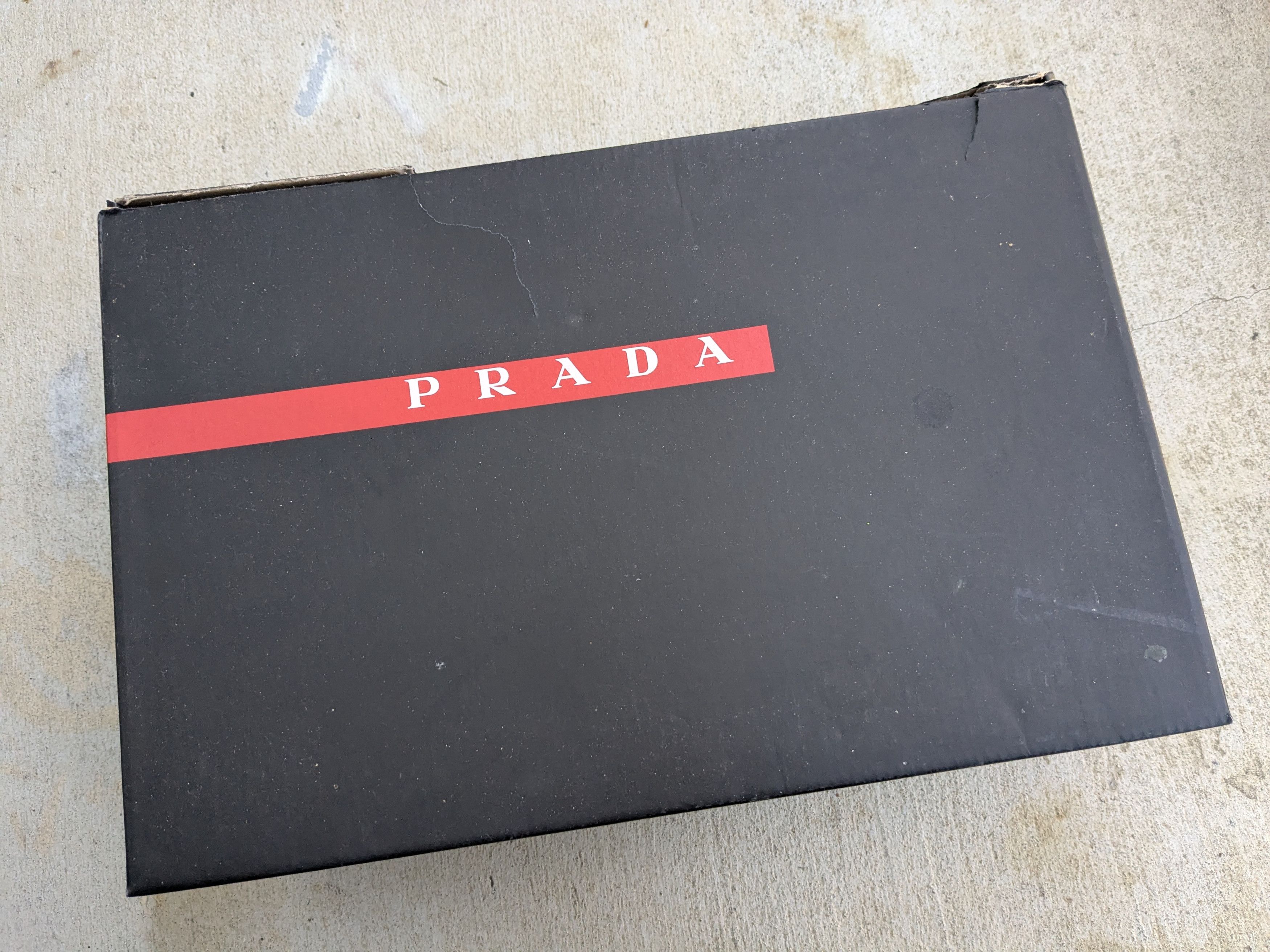 Prada Prada America's Cup Sneakers Red Black Patent 10 Black Size US 10 / EU 43 - 19 Thumbnail