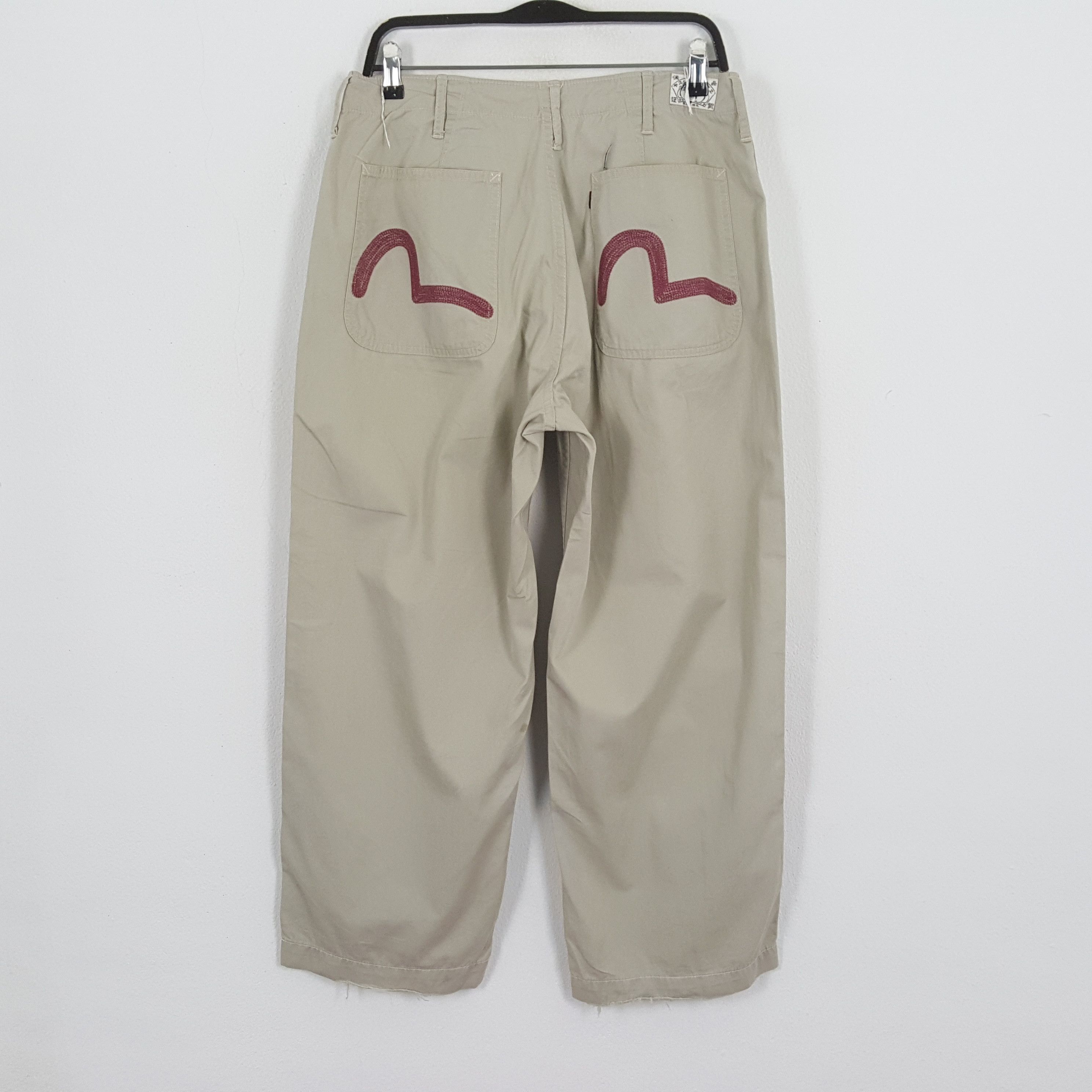 Evisu × Japanese Brand × Vintage EVISU Japanese Brand Custom Daicock Style Pants Size US 30 / EU 46 - 4 Thumbnail
