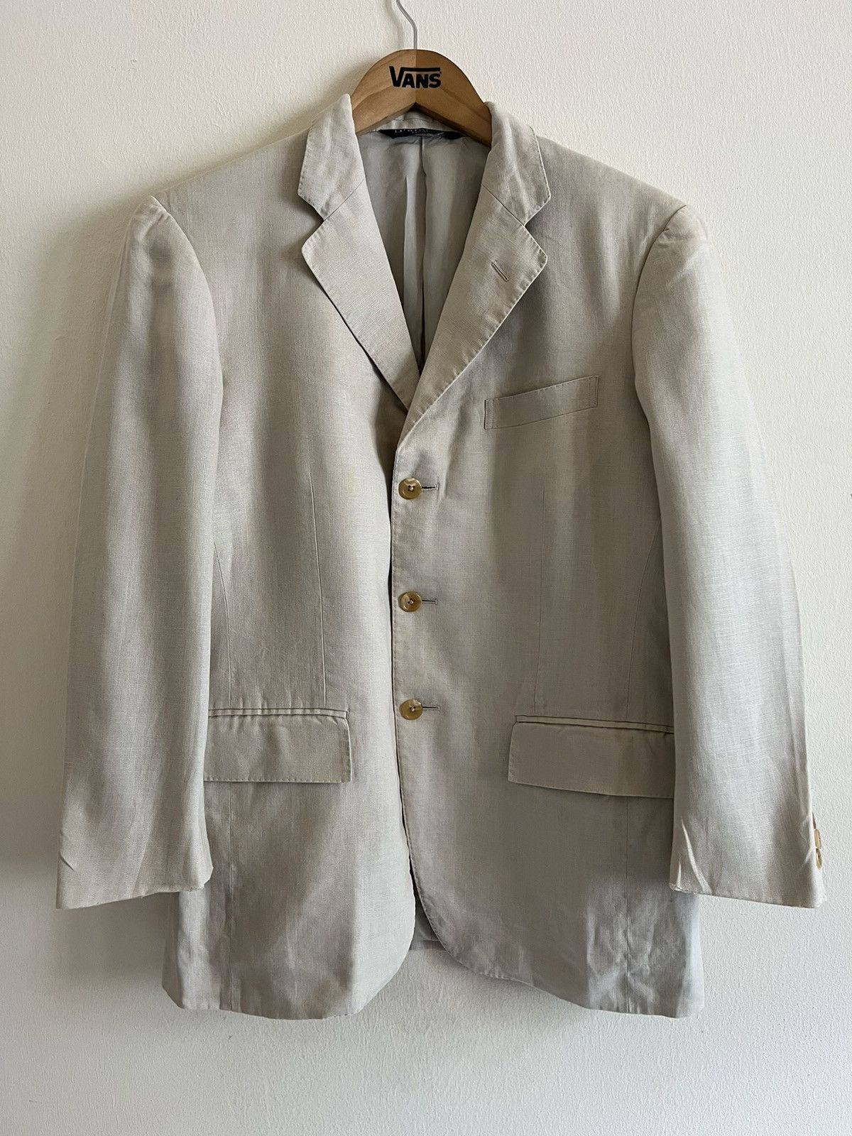 Polo Ralph Lauren × Ralph Lauren Polo Ralph Lauren Blazer Distressed Rare Size L / US 10 / IT 46 - 3 Thumbnail