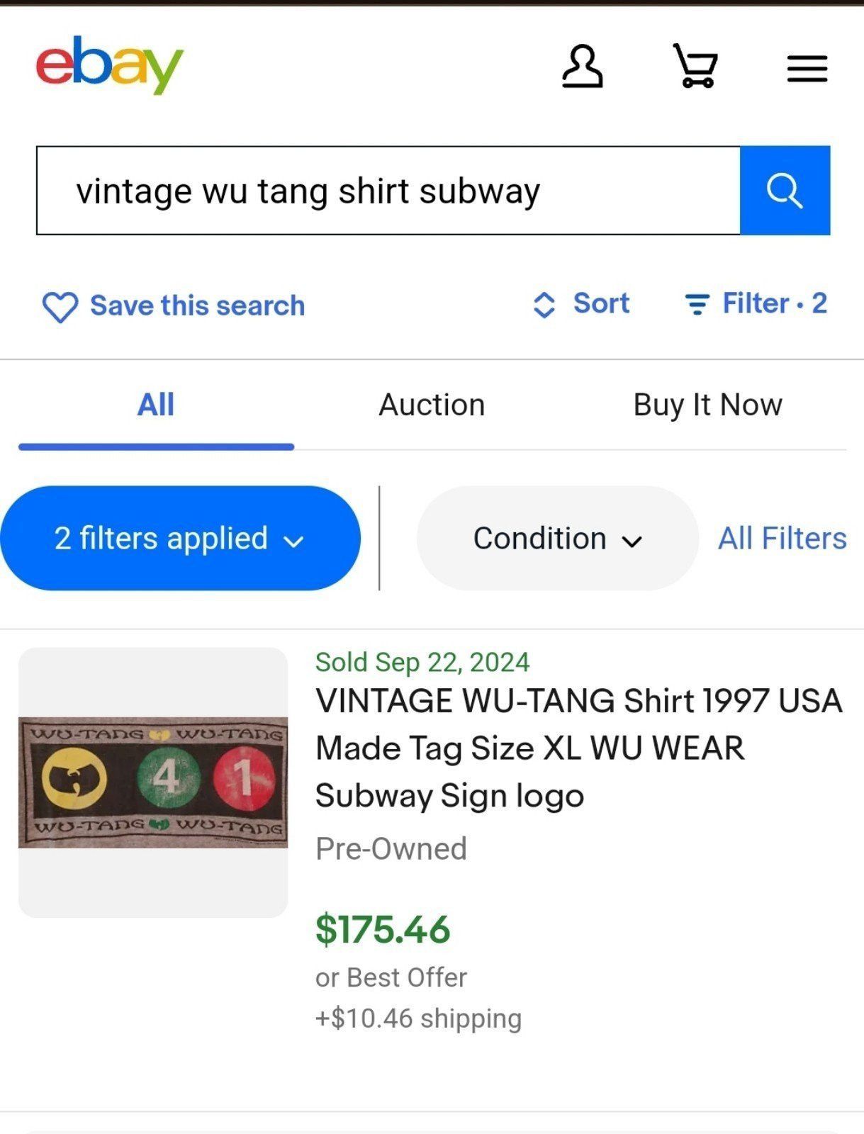 Vintage × Wu-Tang Clan Vintage Wu Tang Clan Subway tee shirt 1997 Size US XL / EU 56 / 4 - 3 Thumbnail