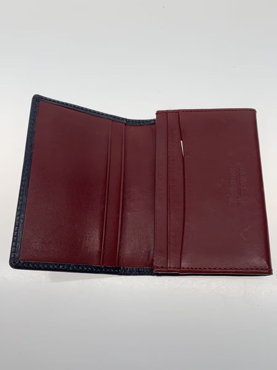 Vivienne Westwood Contrast Stitch Orb Leather Card Holder Wallet Size ONE SIZE - 3 Thumbnail