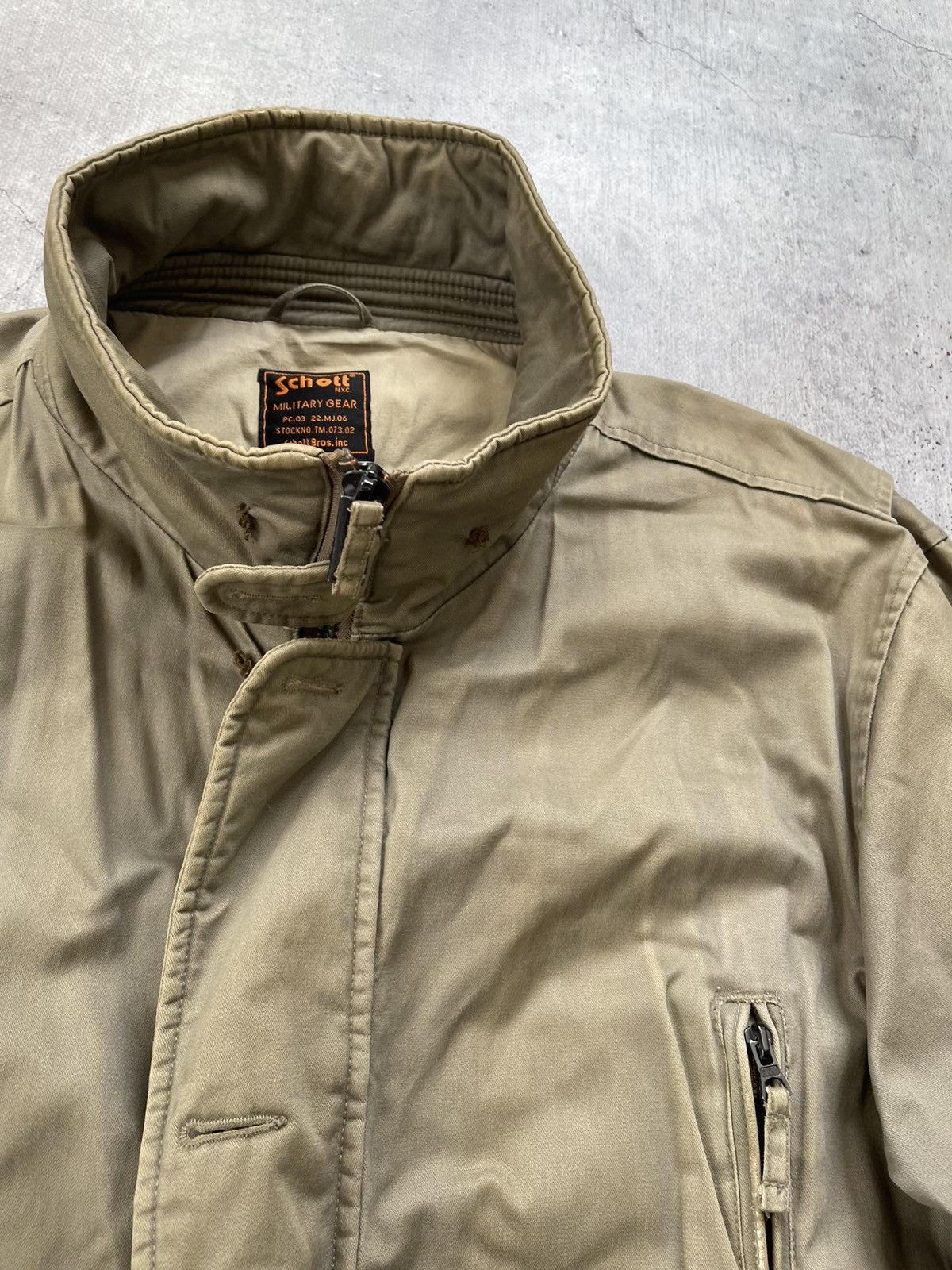 Other Vintage Schoot NYC Military USA Multi Pocket Jacket Size US XL / EU 56 / 4 - 11 Thumbnail